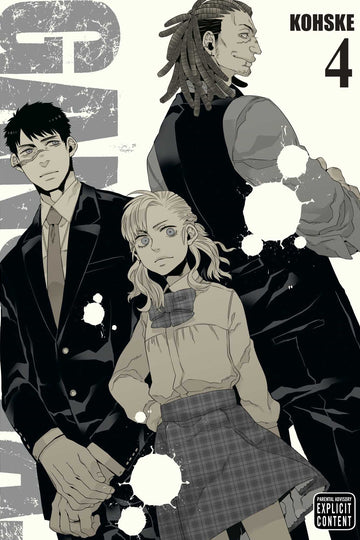Gangsta., Vol. 4 — manga cover