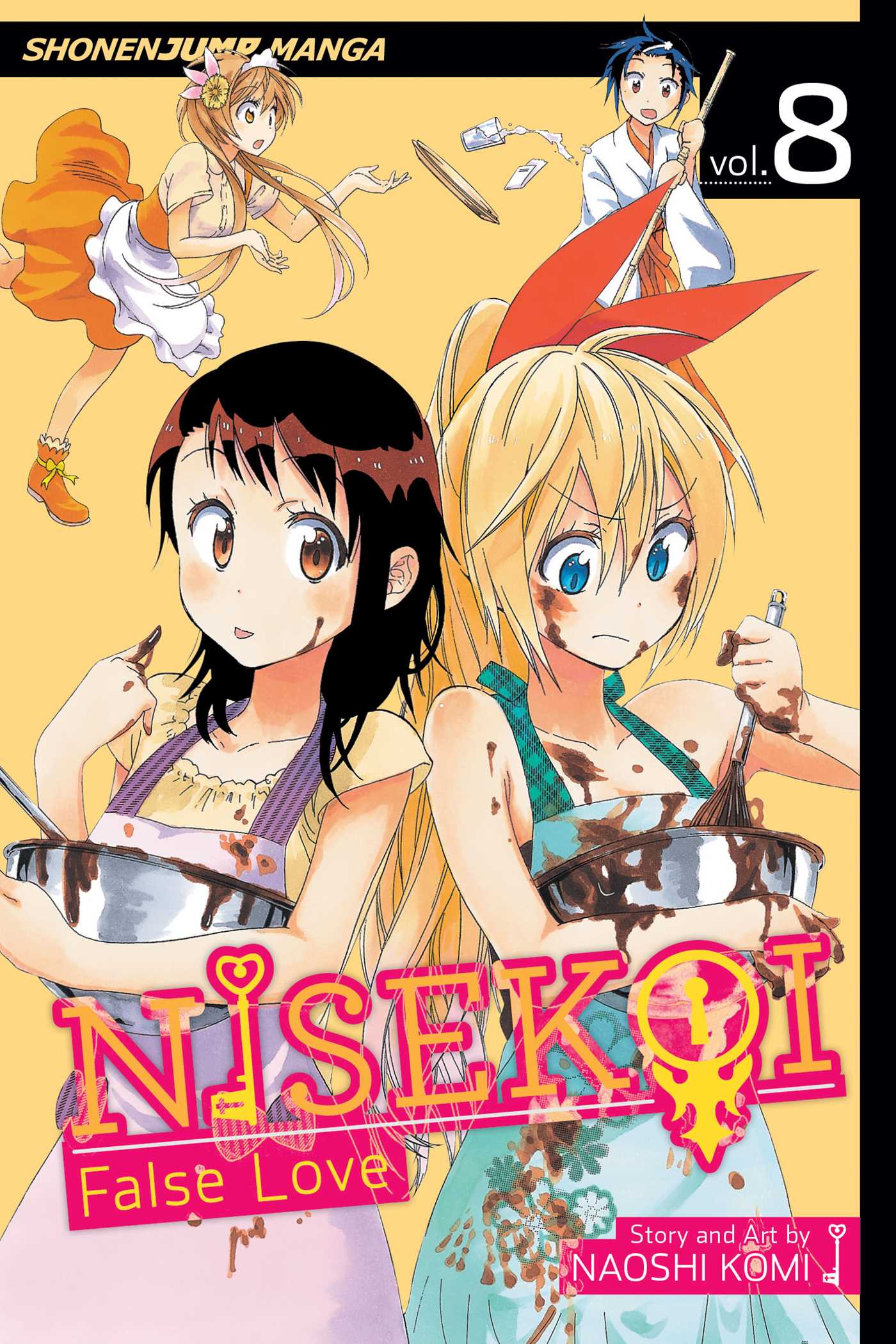 Nisekoi: False Love, Vol. 8 — manga cover
