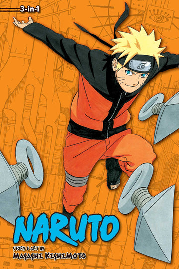 Naruto (3-in-1 Edition), Vol. 12 — manga cover