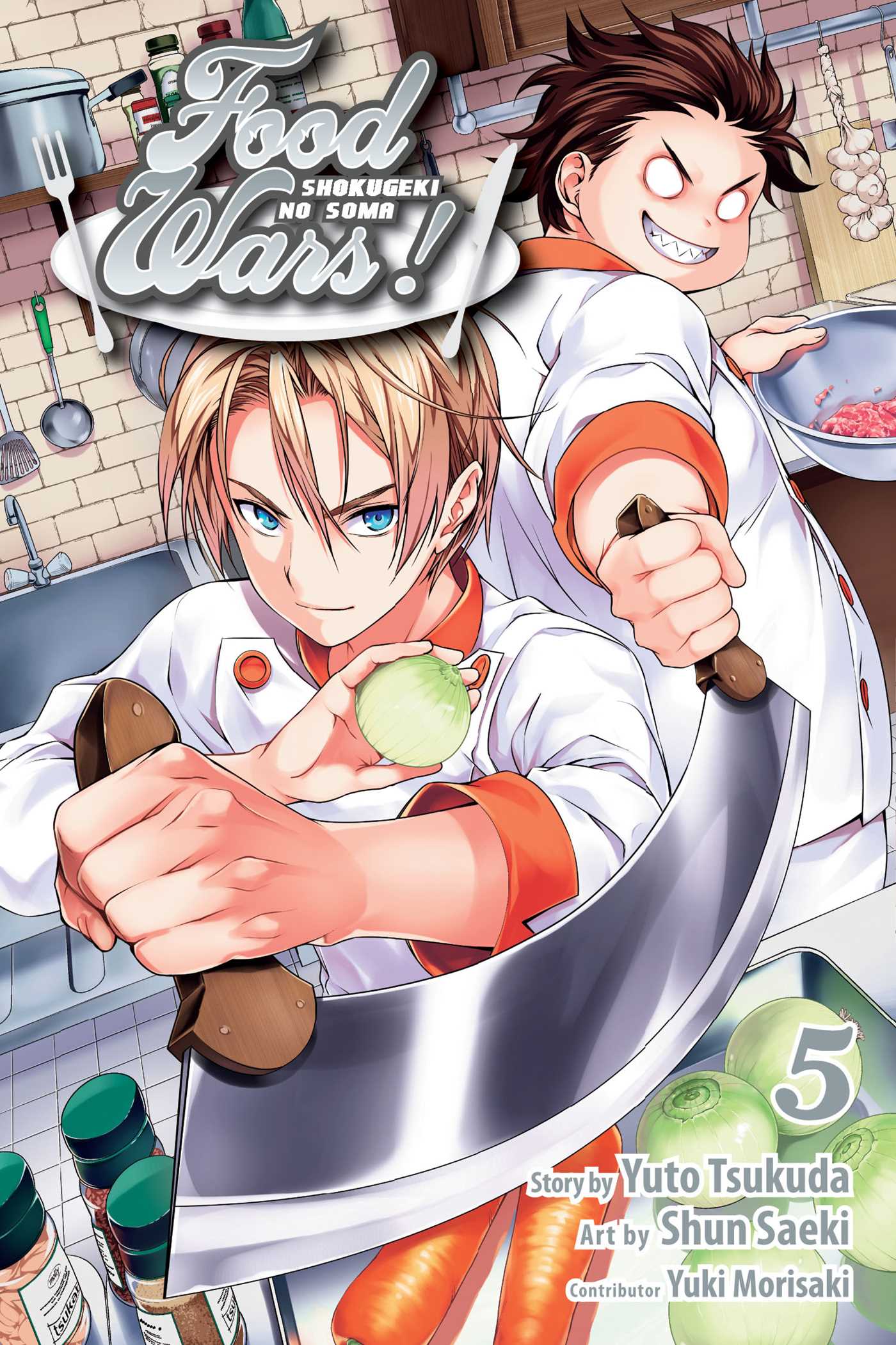 Food Wars!: Shokugeki no Soma, Vol. 5 — manga cover