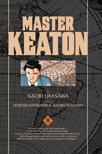 Master Keaton, Vol. 8 — manga cover