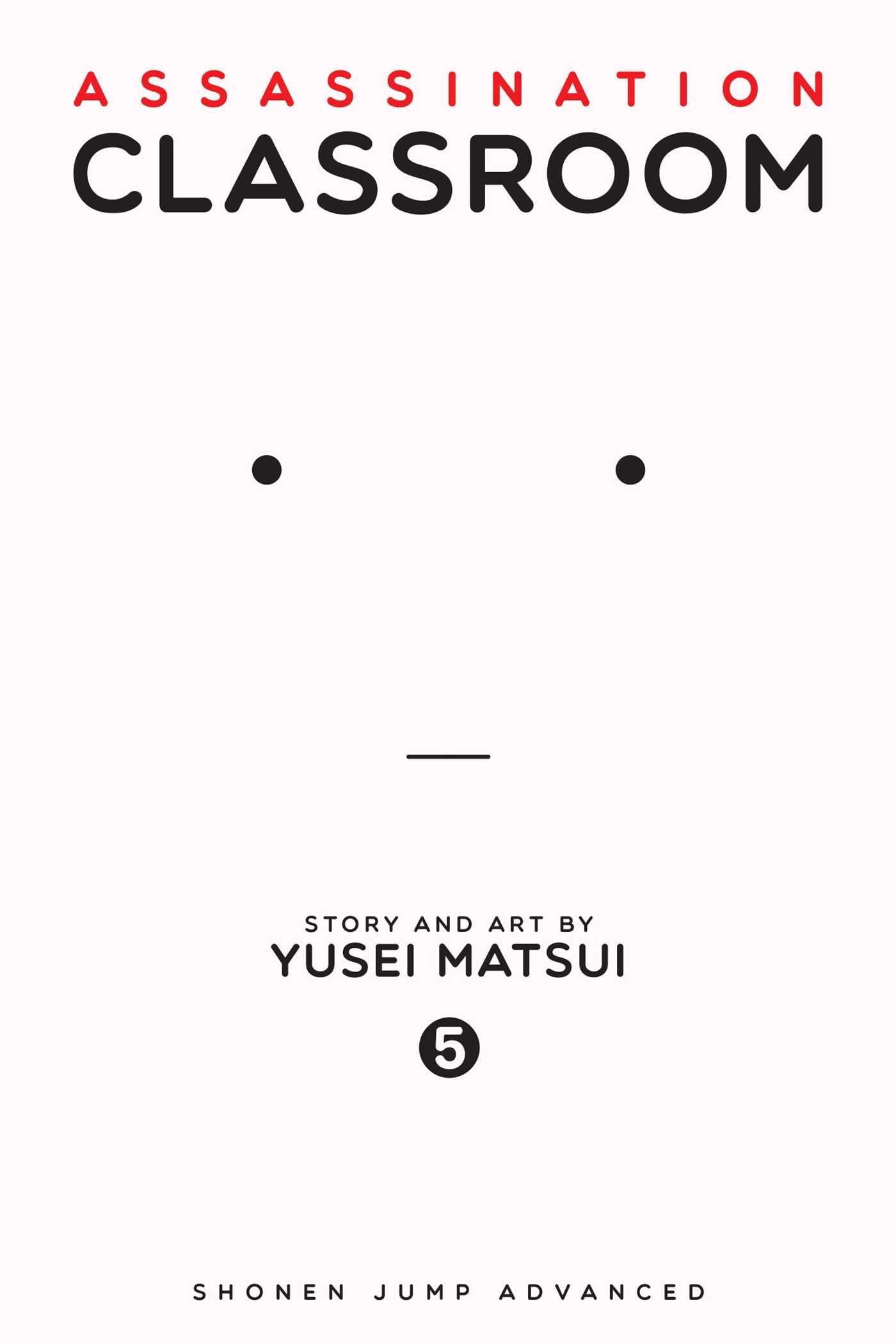 Assassination Classroom, Vol. 5 — manga cover
