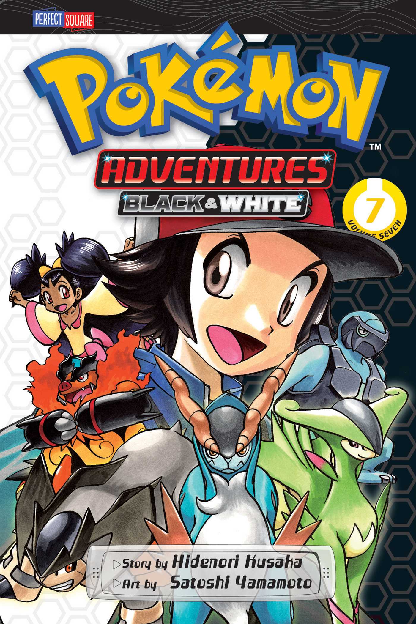Pokémon Adventures: Black and White, Vol. 7 — manga cover