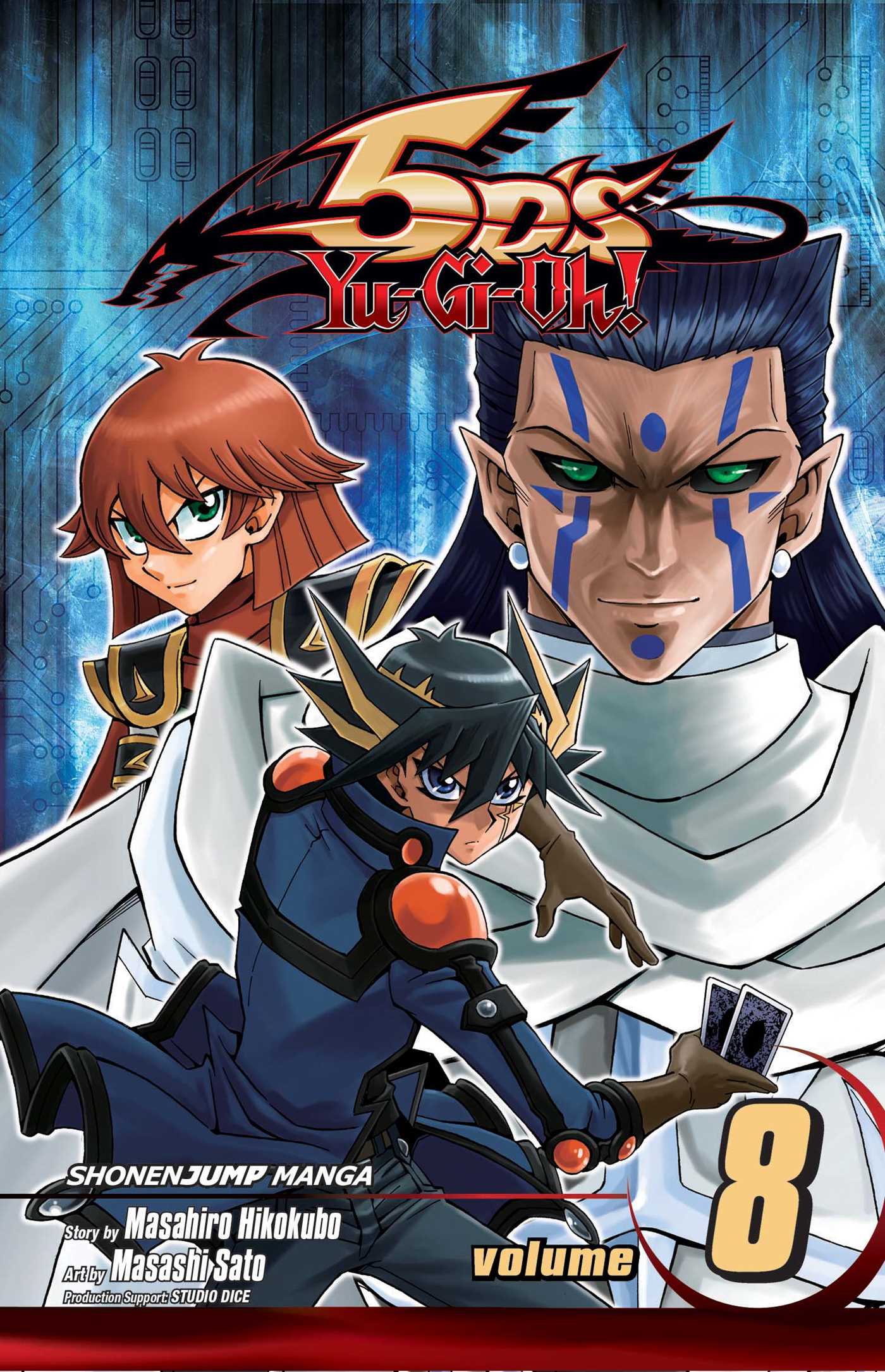 Yu-Gi-Oh! 5D's, Vol. 8 — manga cover