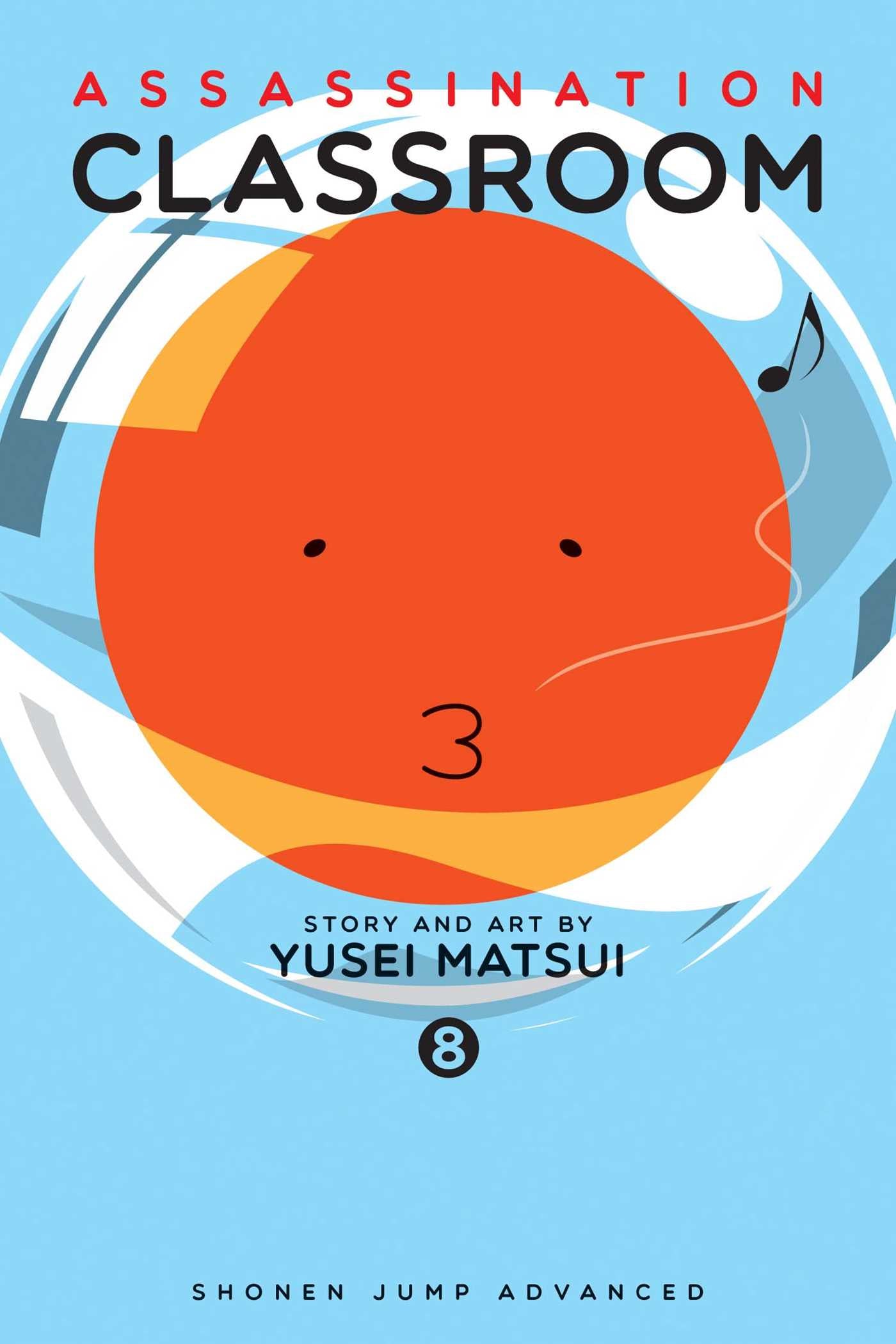 Assassination Classroom, Vol. 8 — manga cover
