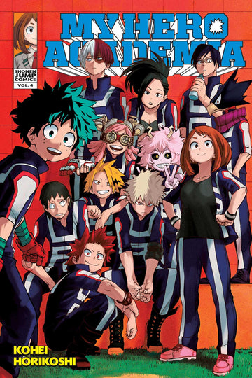 My Hero Academia, Vol. 4 — manga cover