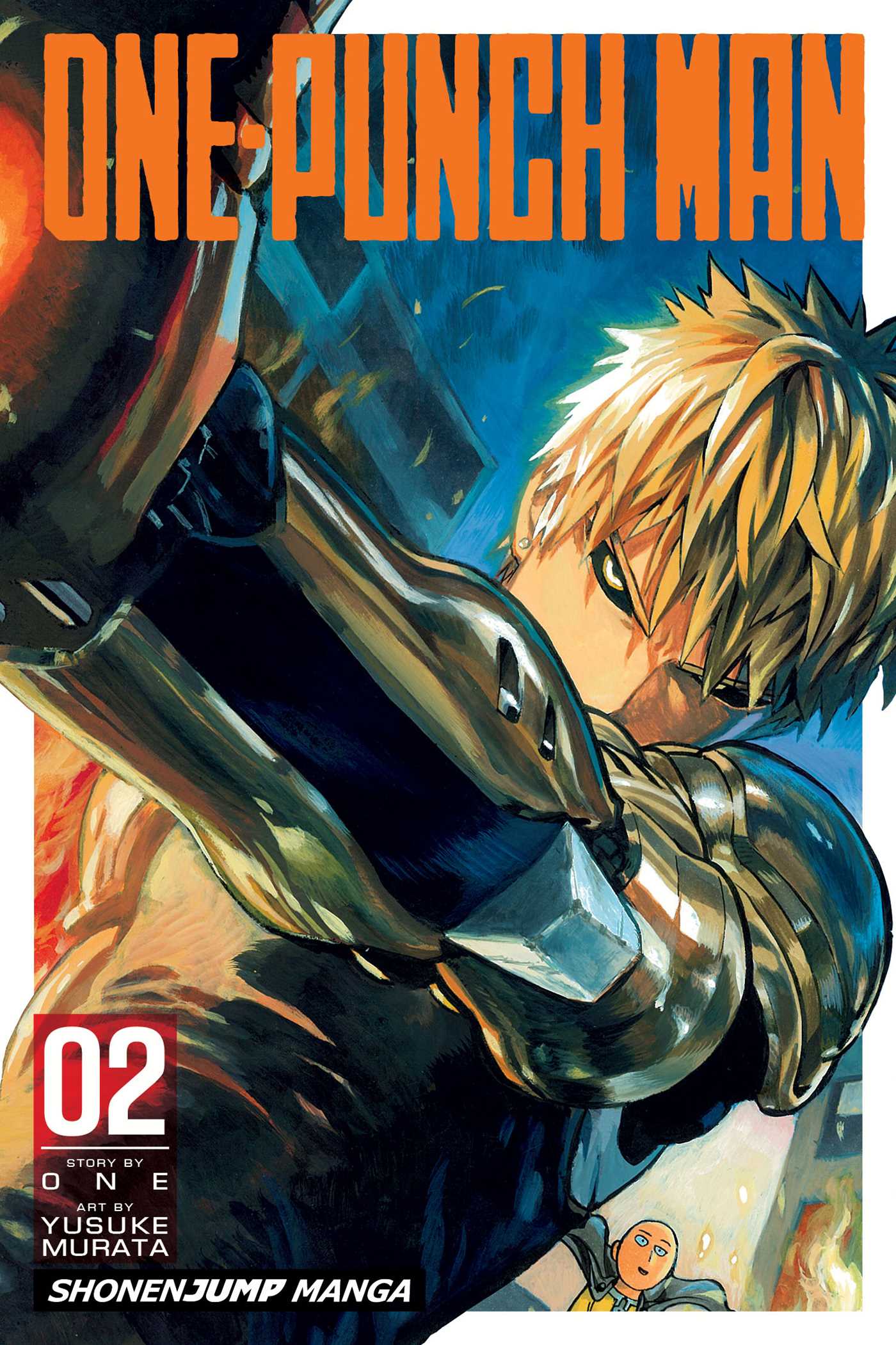 One-Punch Man, Vol. 2 — manga cover