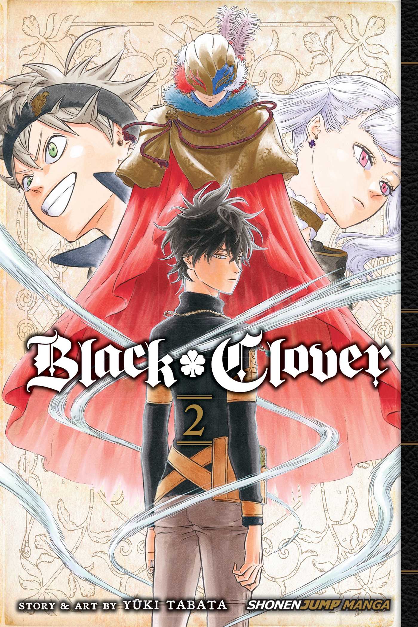Black Clover, Vol. 2 — manga cover