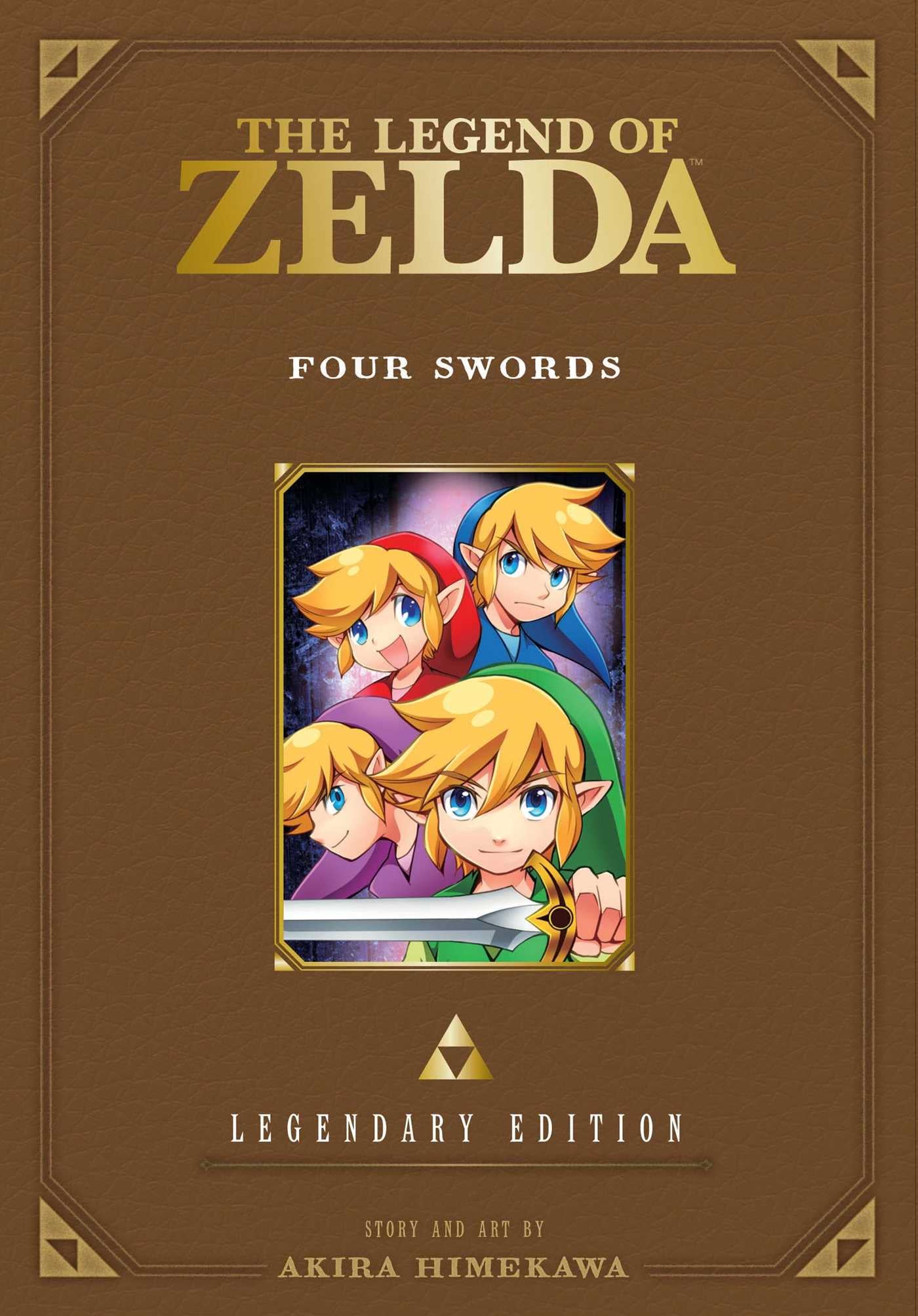 The Legend of Zelda: Four Swords -Legendary Edition- — manga cover