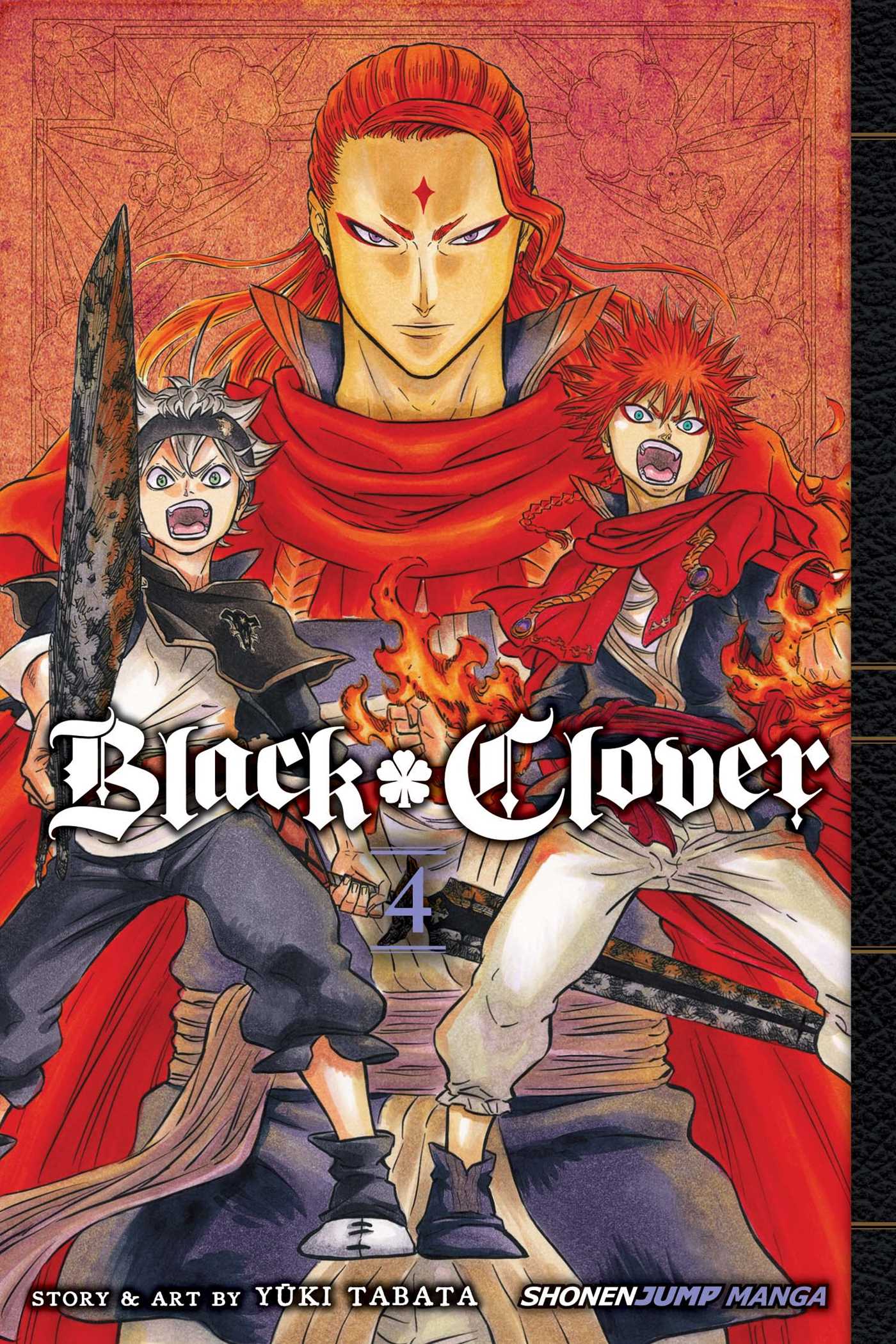 Black Clover, Vol. 4 — manga cover