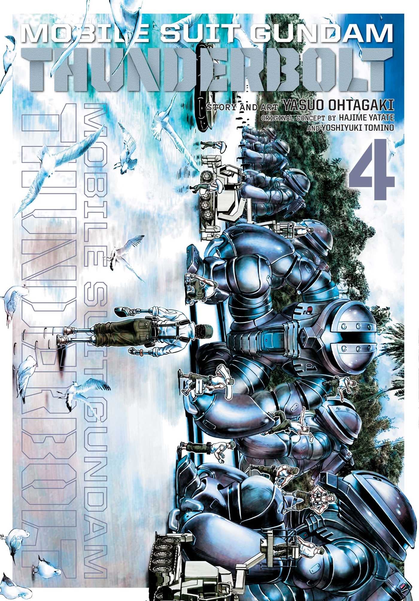Mobile Suit Gundam Thunderbolt, Vol. 4 — manga cover