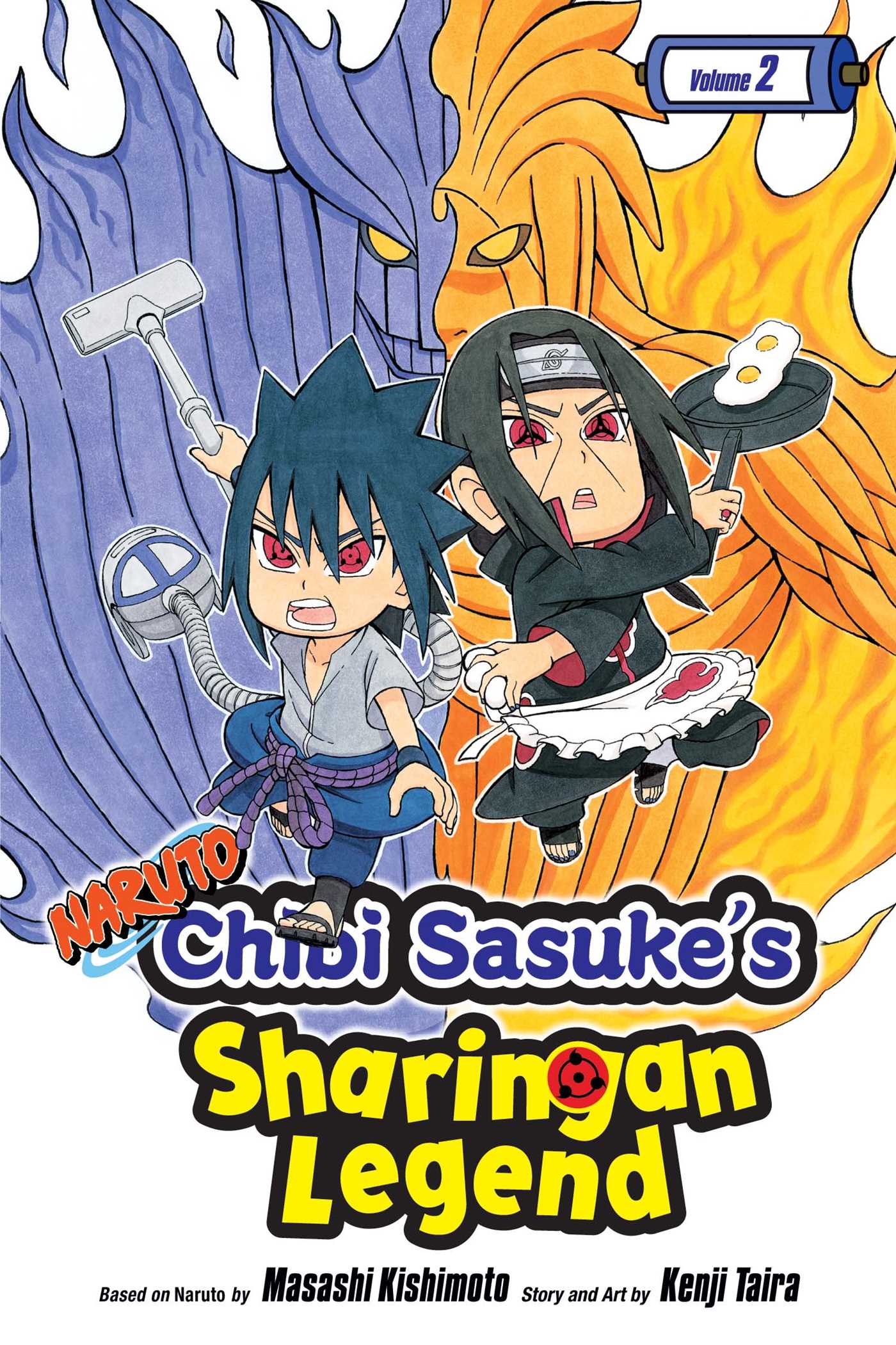 Naruto: Chibi Sasuke's Sharingan Legend, Vol. 2 — manga cover