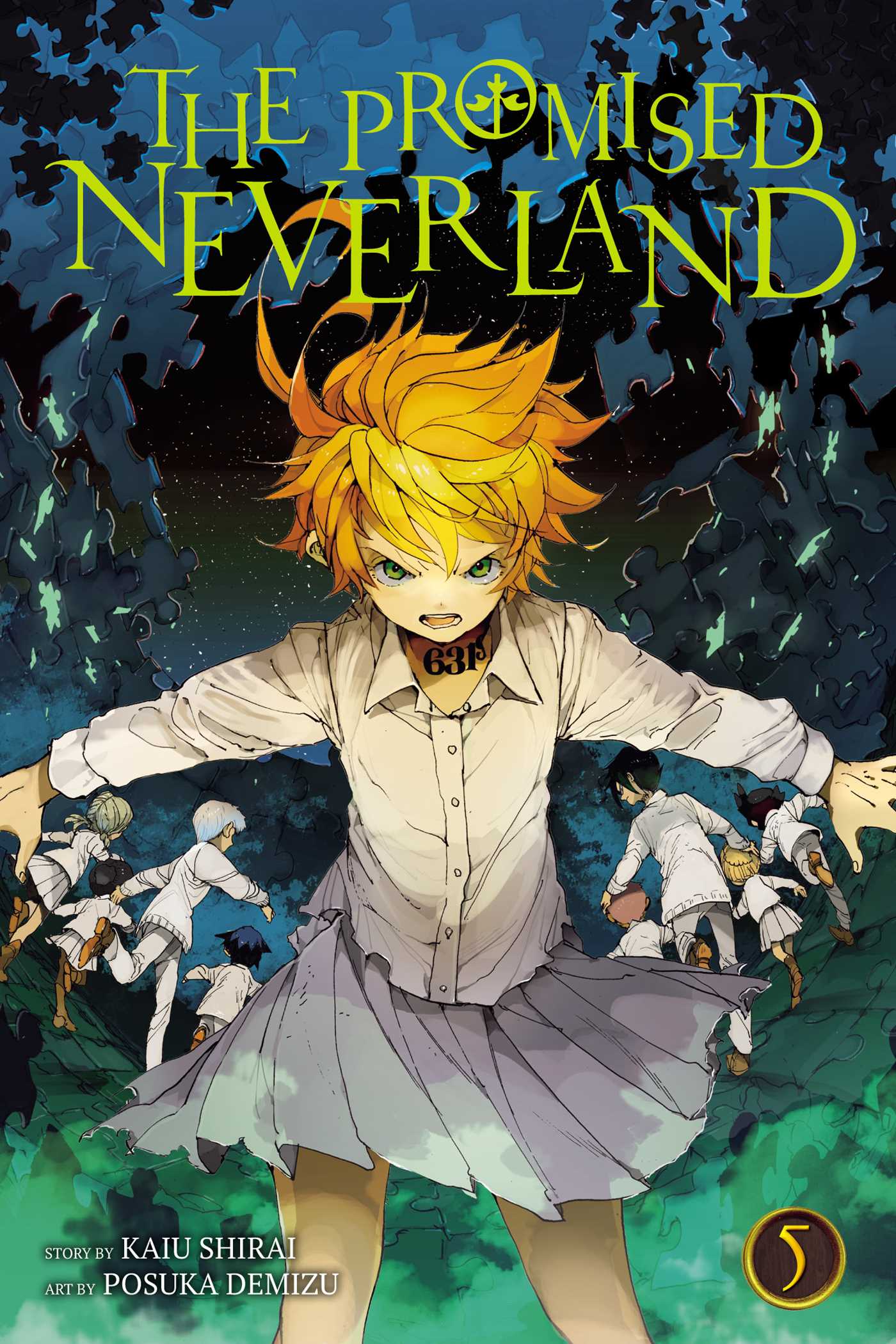 The Promised Neverland, Vol. 5 — manga cover