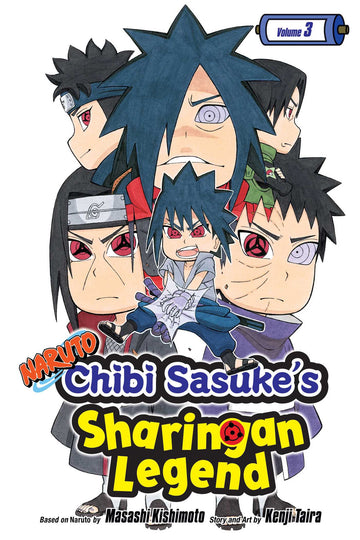 Naruto: Chibi Sasuke's Sharingan Legend, Vol. 3 — manga cover