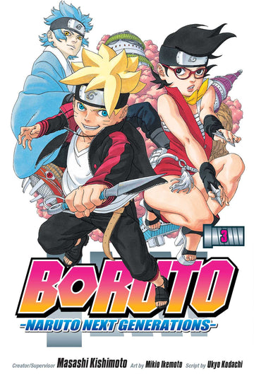 Boruto: Naruto Next Generations, Vol. 3 — manga cover