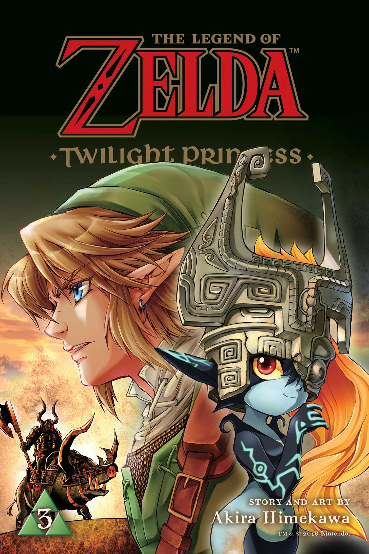 The Legend of Zelda: Twilight Princess, Vol. 3 — manga cover