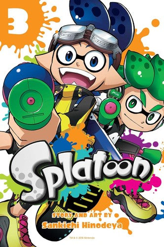 Splatoon, Vol. 3 — manga cover