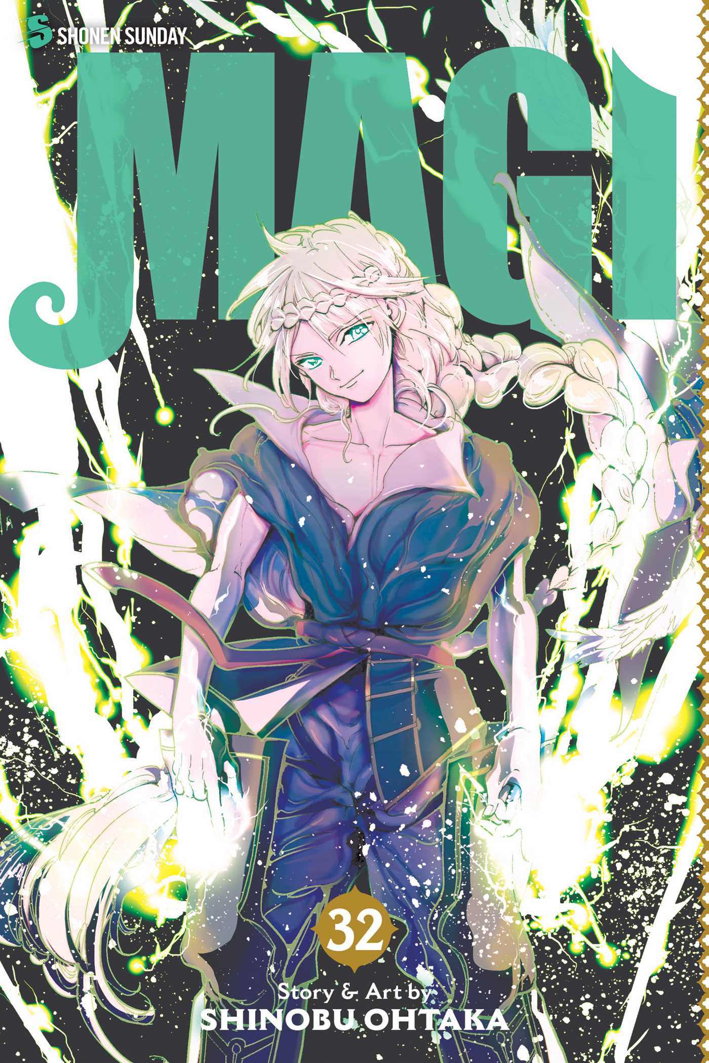 Magi: The Labyrinth of Magic, Vol. 32 — manga cover