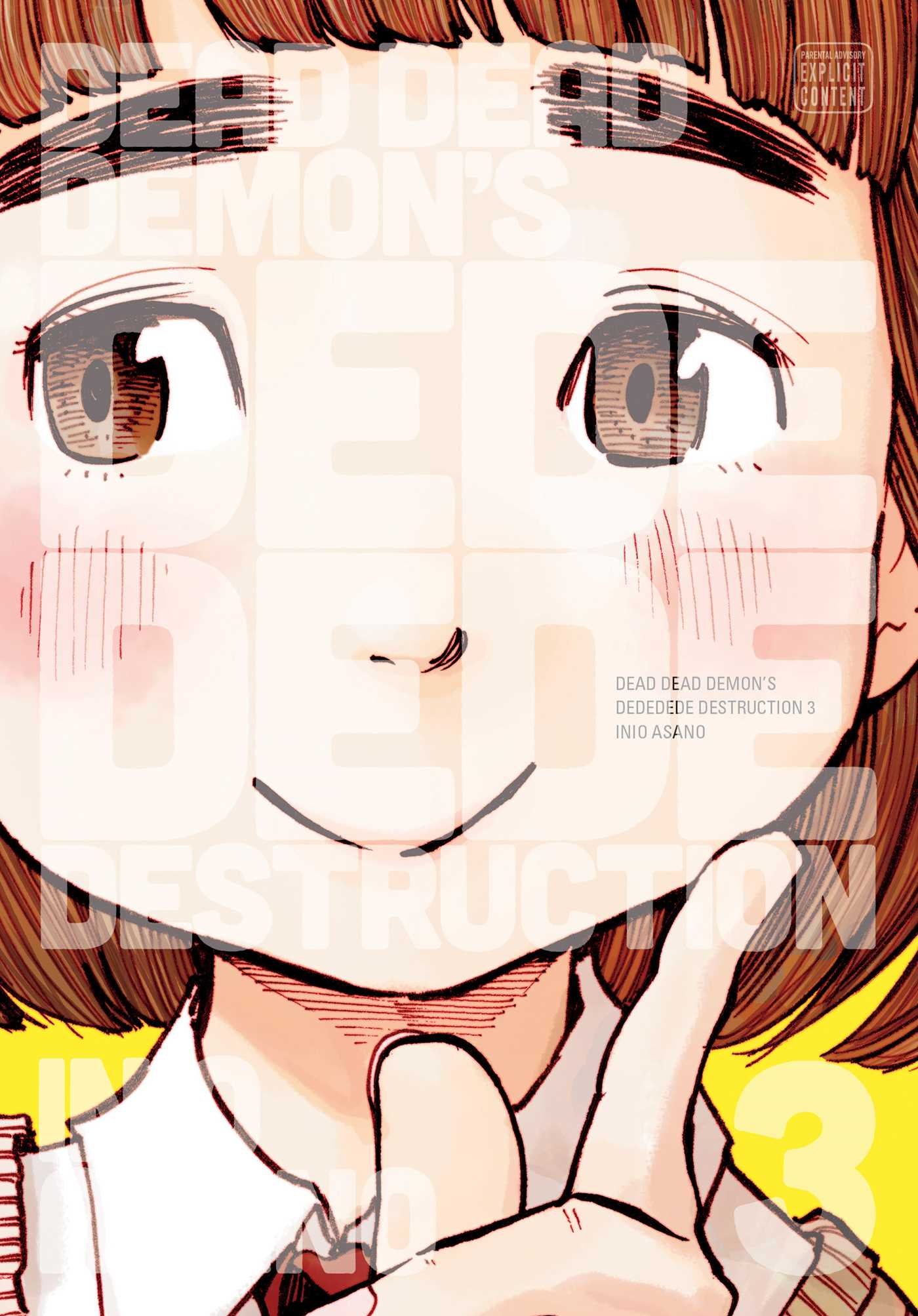 Dead Dead Demon's Dededede Destruction, Vol. 3 — manga cover