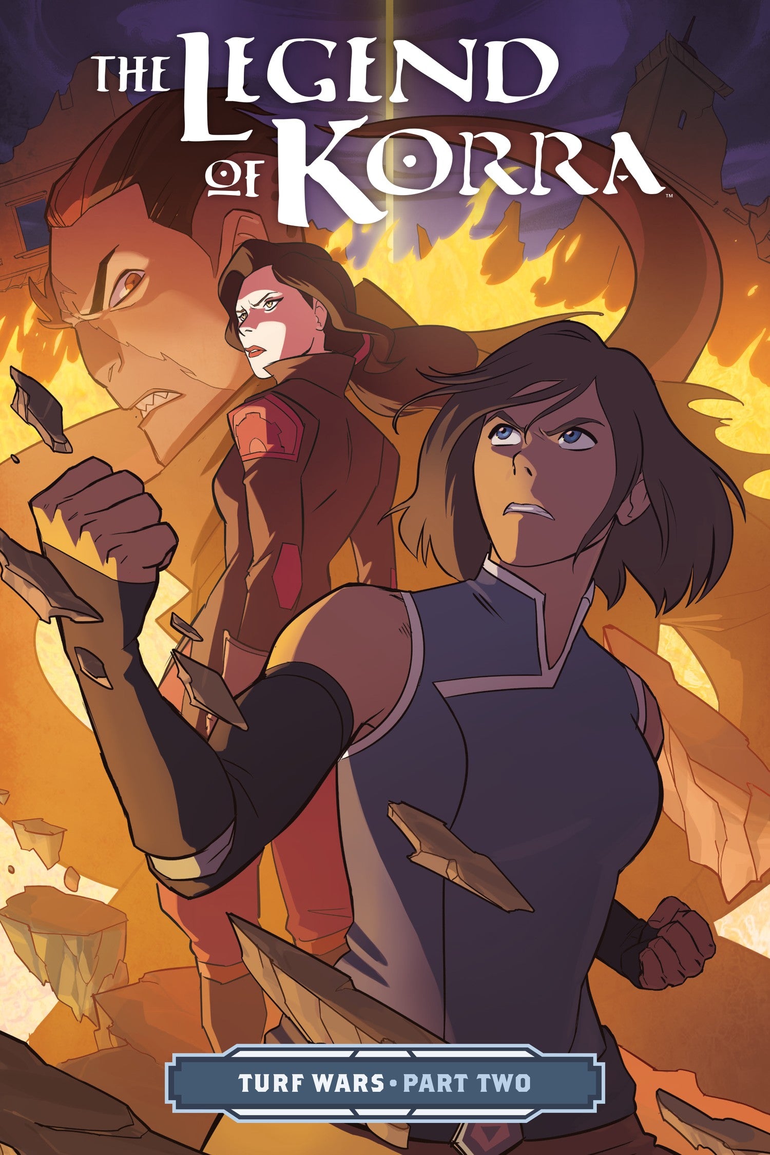 Legend of Korra, The: Turf Wars Part Two — manga cover