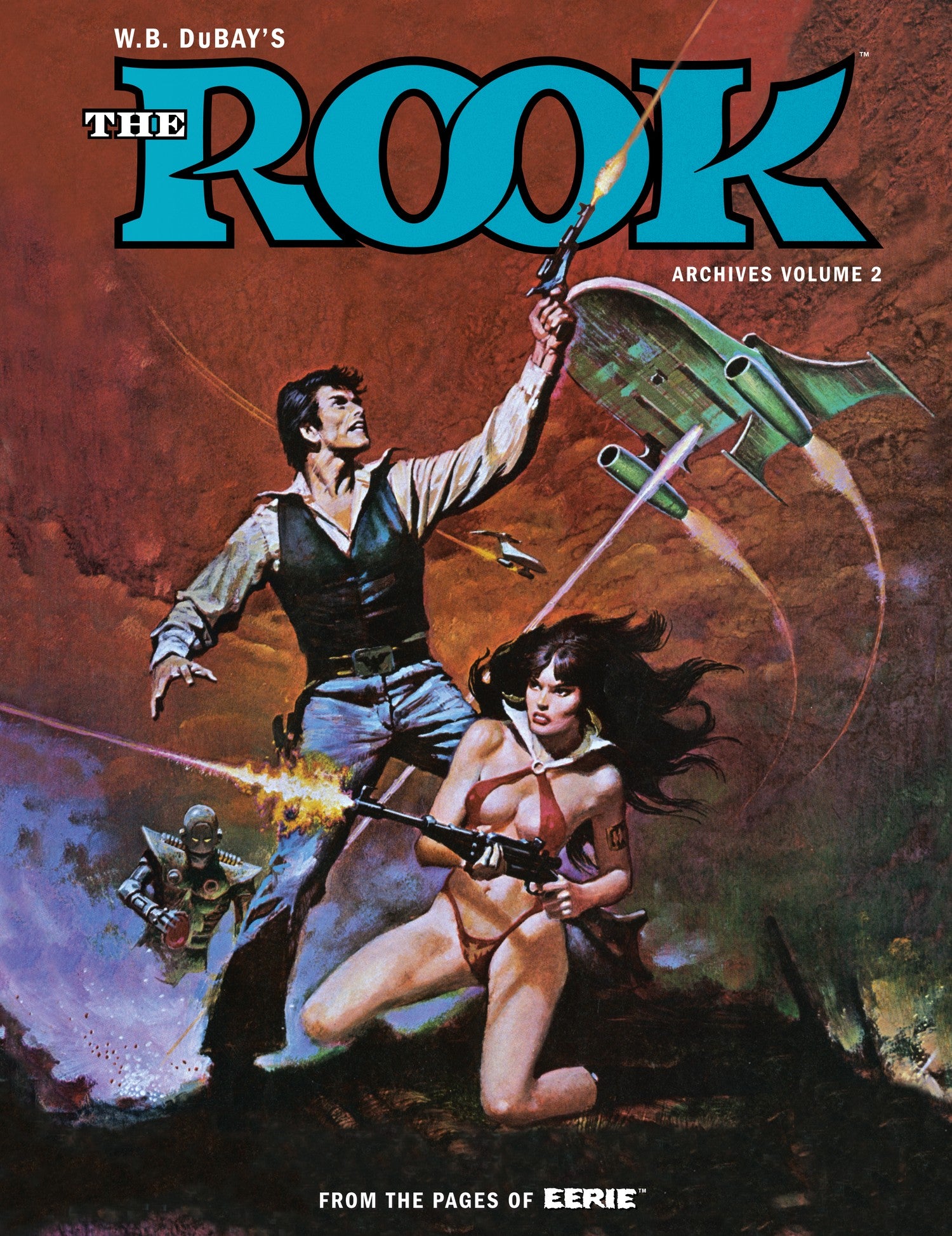 W.B. DuBay's The Rook Archives Volume 2 — manga cover