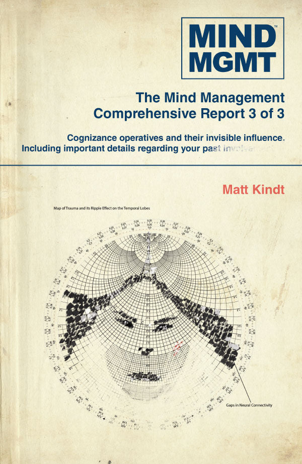 Mind MGMT Omnibus Part 3 — manga cover