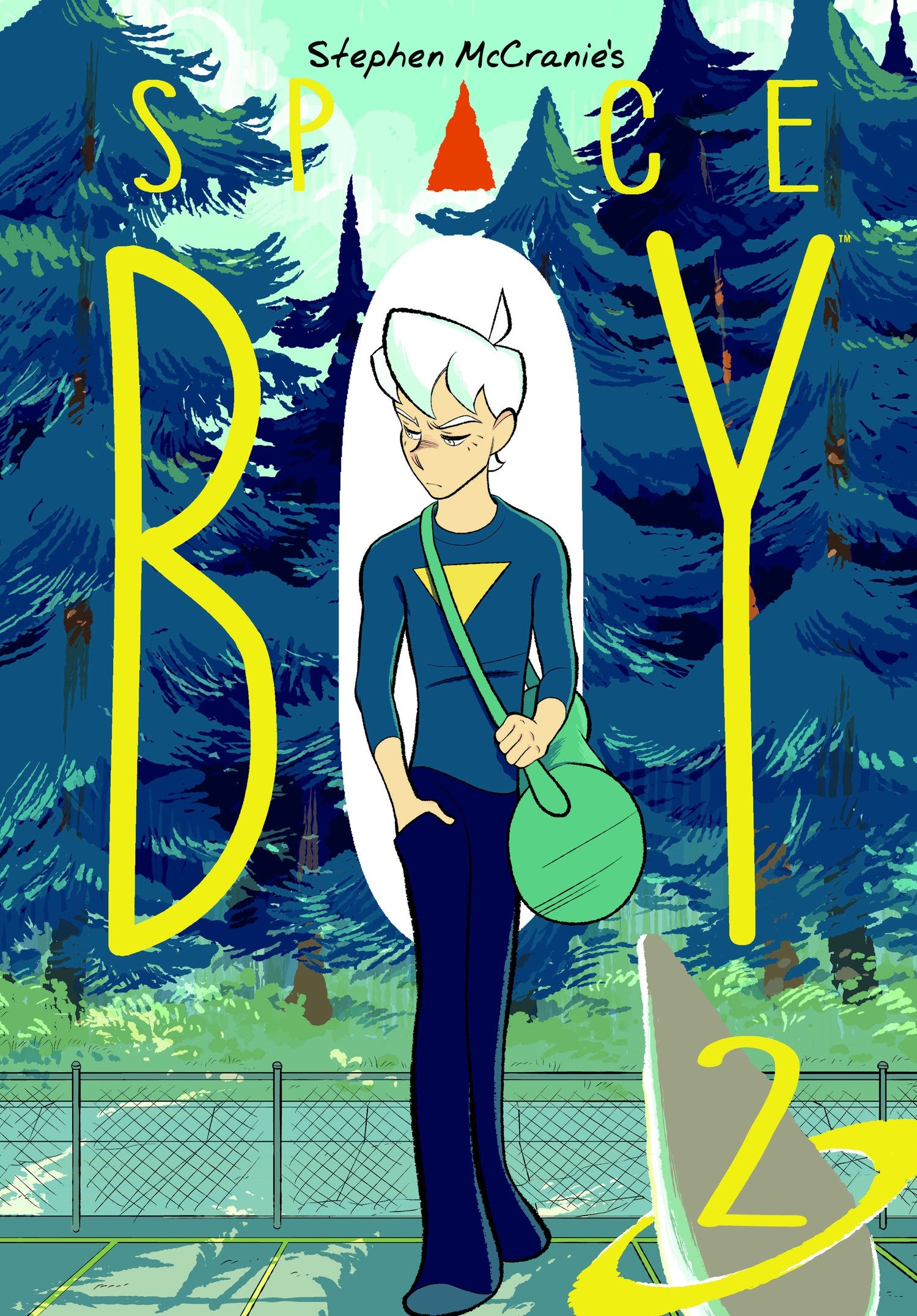 Stephen McCranie's Space Boy Volume 2 — manga cover