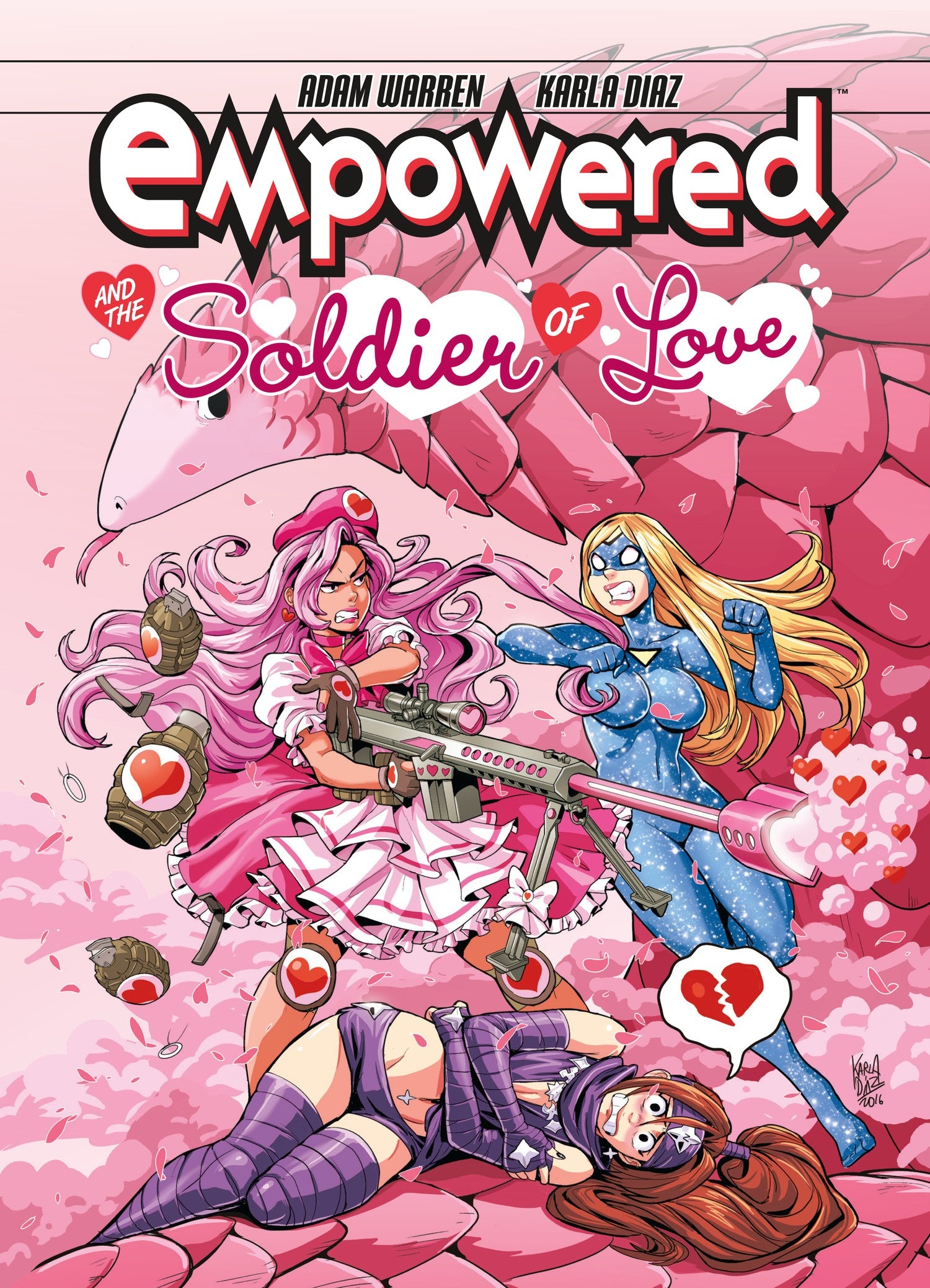 Empowered and the Soldier of Love — manga cover