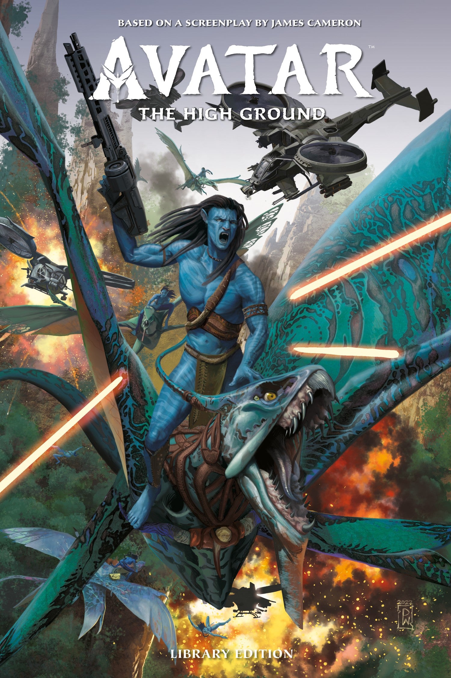 Avatar: The High Ground Library Edition — manga cover