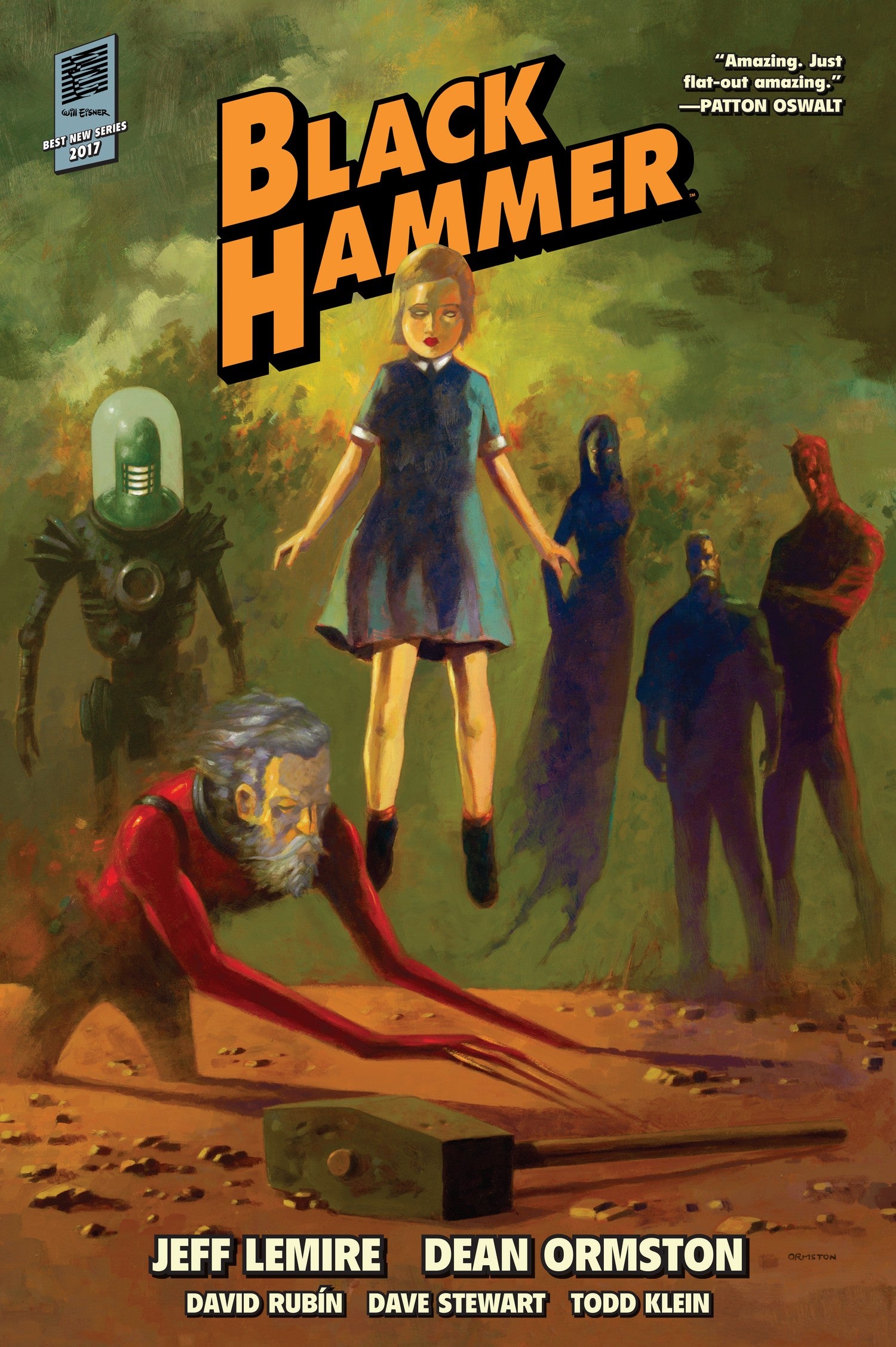 Black Hammer Library Edition Volume 1 — manga cover