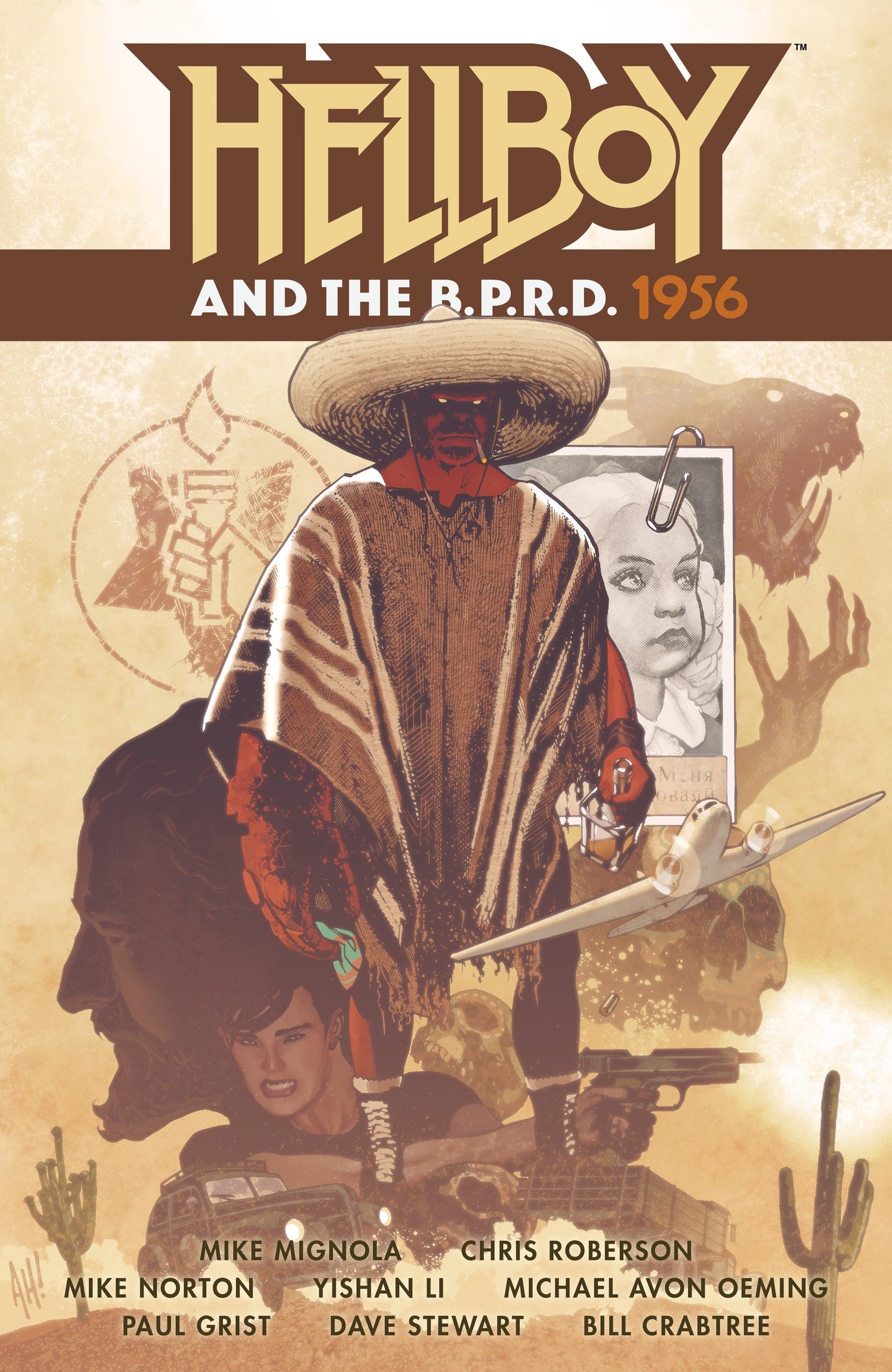 Hellboy and the B.P.R.D.: 1956 — manga cover