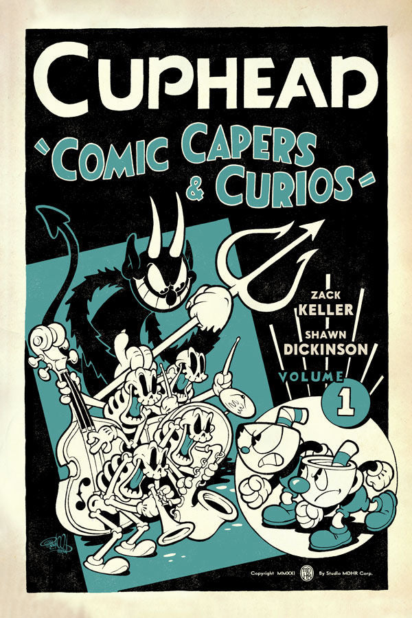 Cuphead Volume 1: Comic Capers & Curios — manga cover