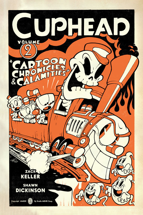 Cuphead Volume 2: Cartoon Chronicles & Calamities — manga cover
