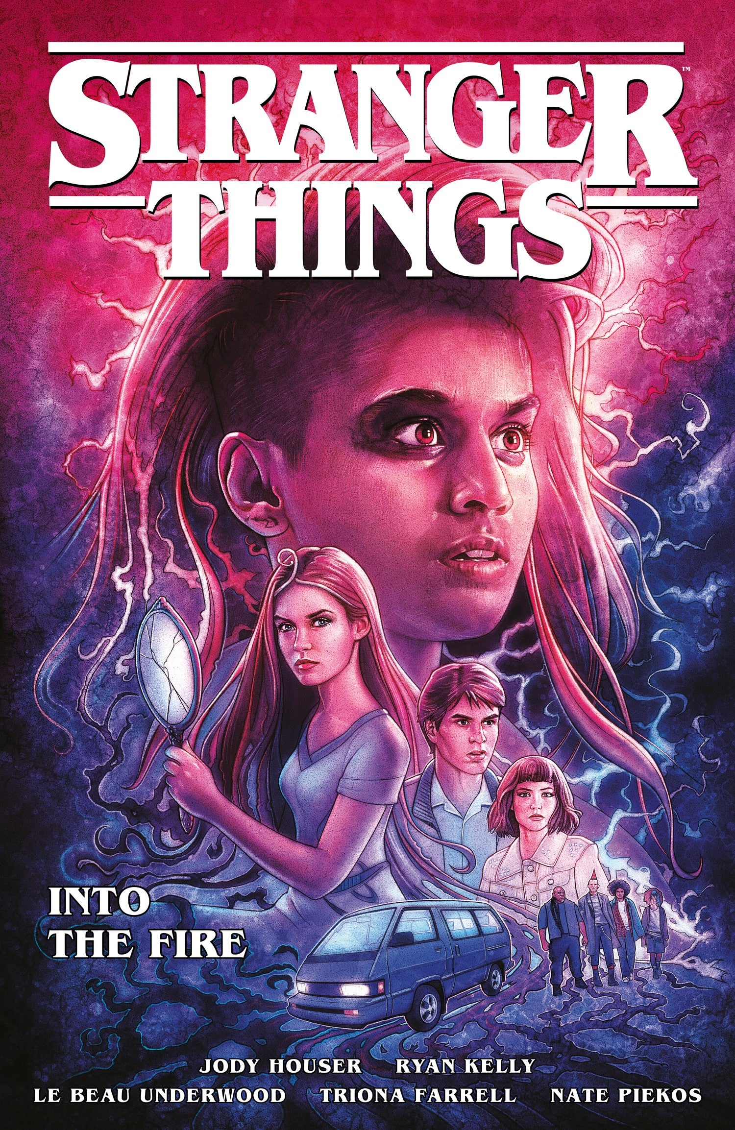 Stranger Things: Into the Fire (Graphic Novel) — manga cover