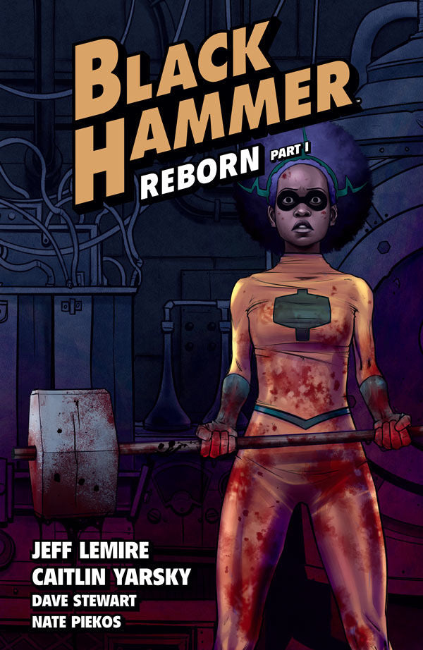 Black Hammer Volume 5: Reborn Part One — manga cover