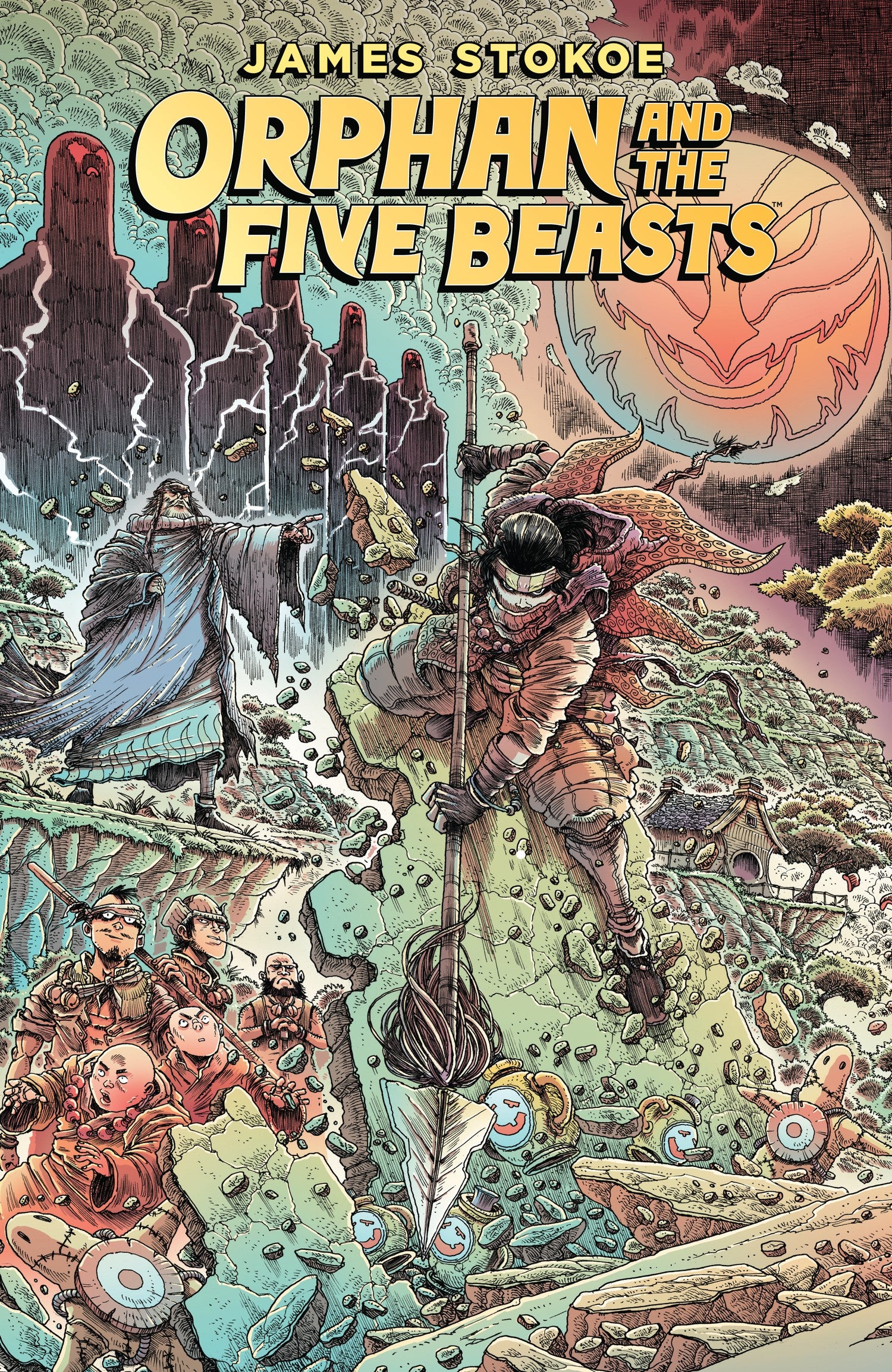 Orphan and the Five Beasts — manga cover