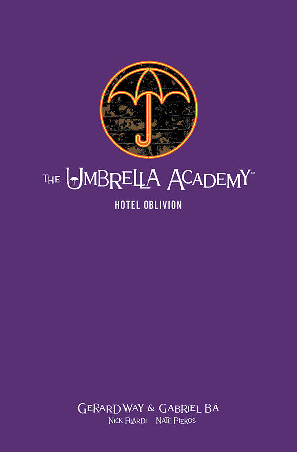 The Umbrella Academy Library Edition Volume 3: Hotel Oblivion — manga cover