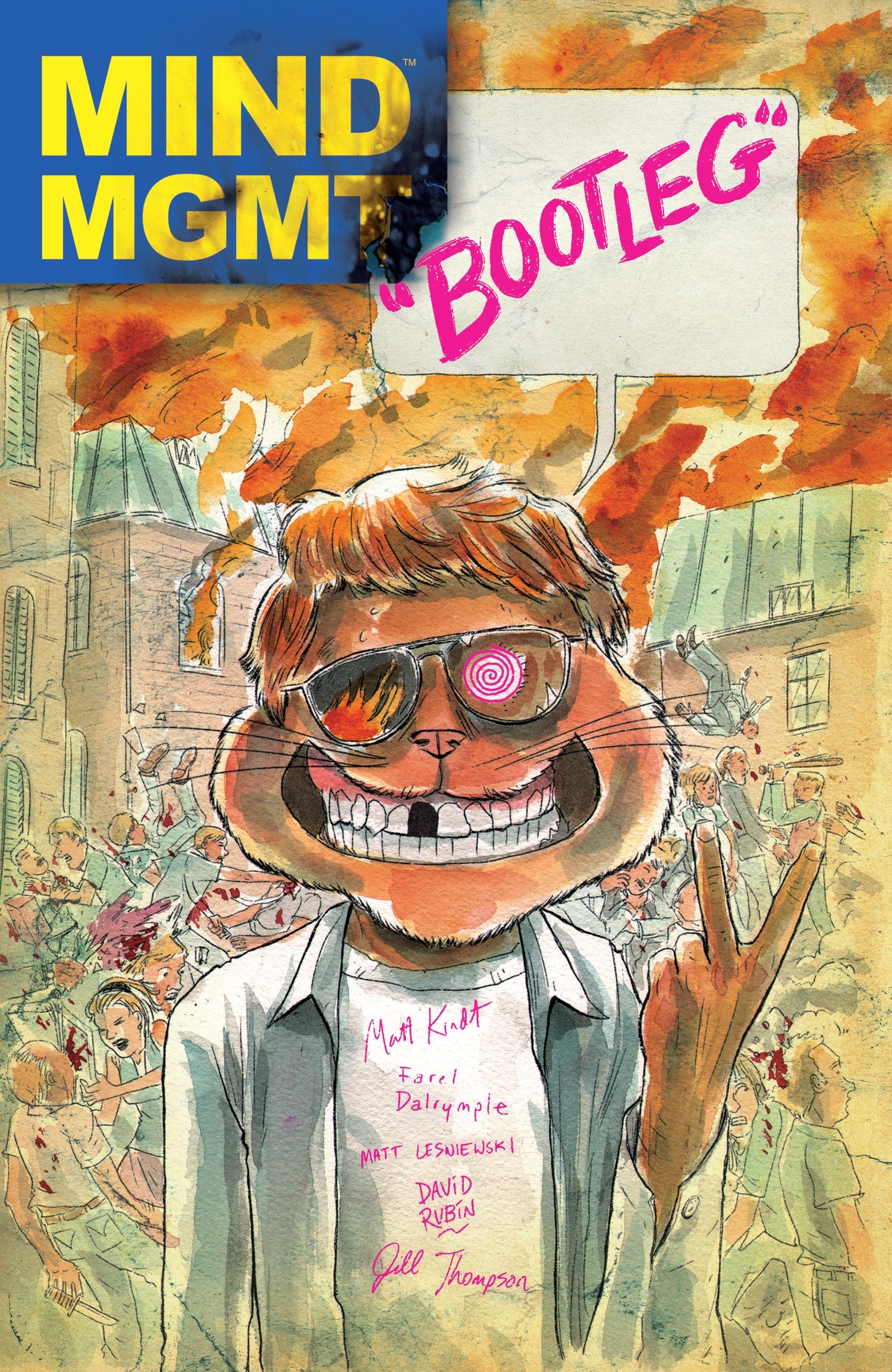 Mind MGMT: Bootleg — manga cover