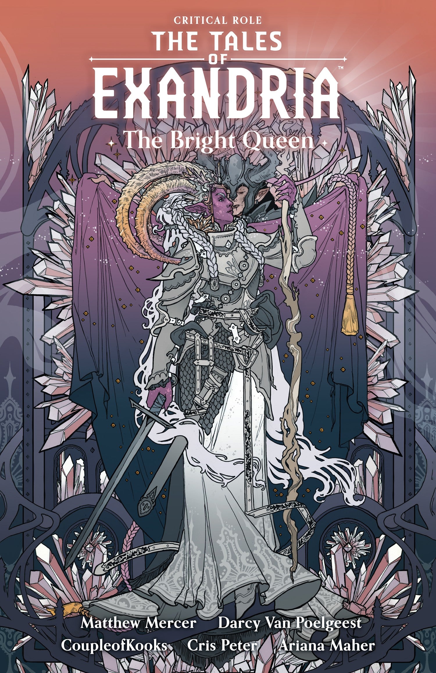 Critical Role: The Tales of Exandria Volume 1 - The Bright Queen — manga cover