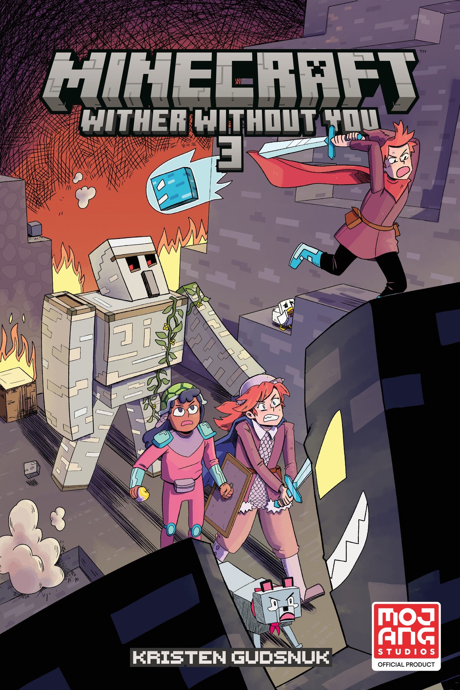 Minecraft: Wither Without You Volume 3 — manga cover