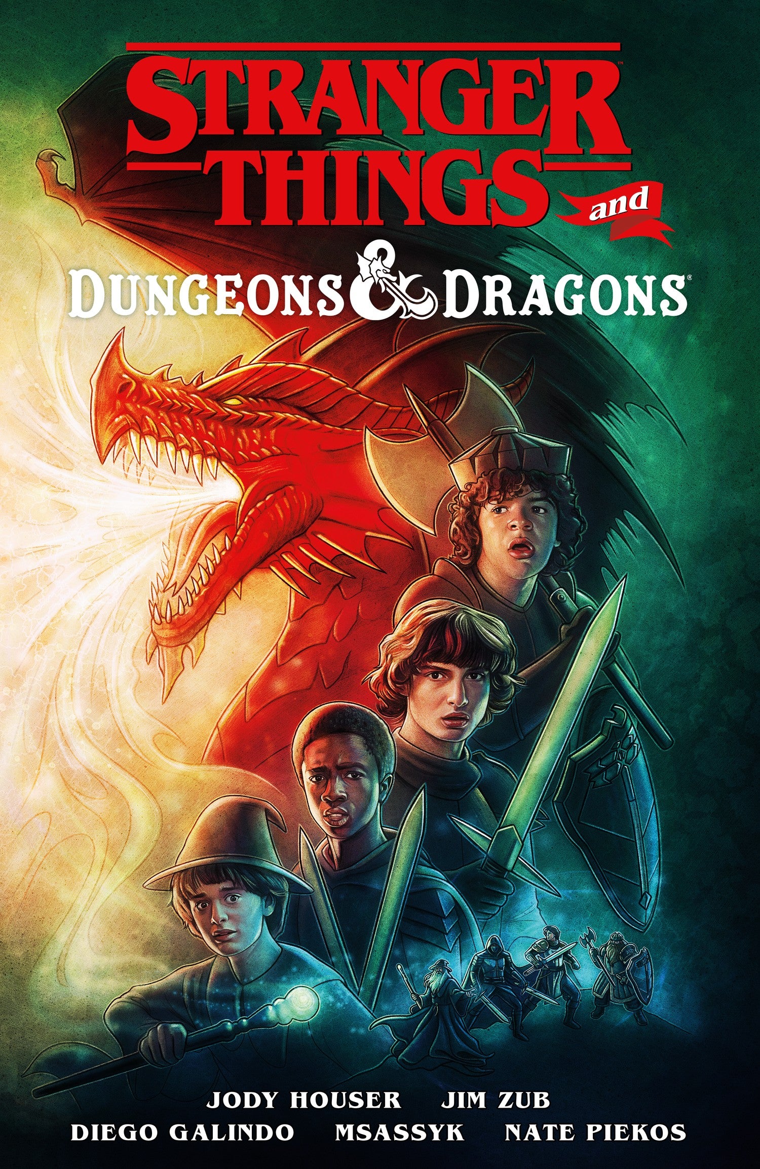 Stranger Things and Dungeons & Dragons (Graphic Novel) — manga cover