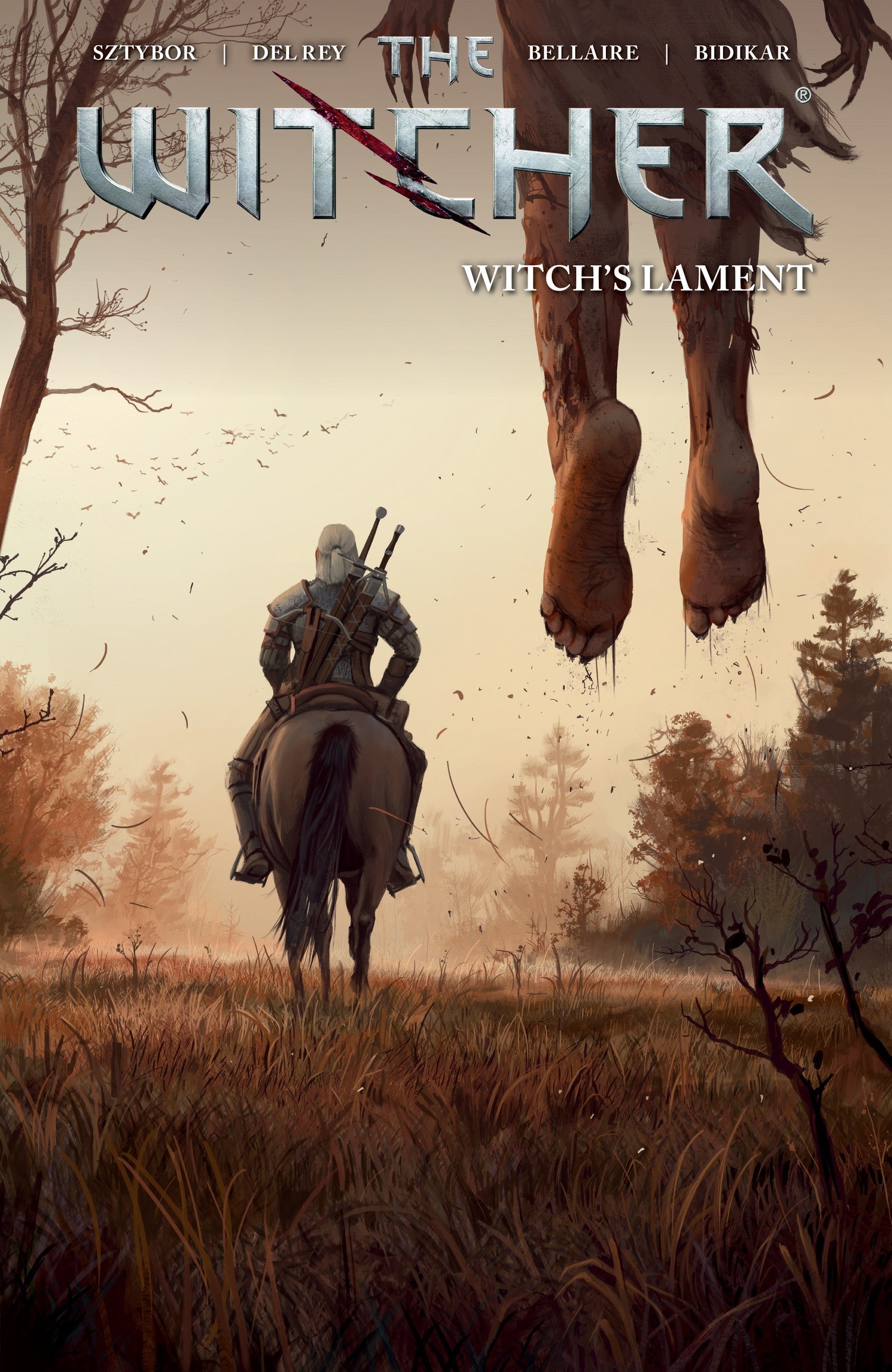 The Witcher Volume 6: Witch's Lament — manga cover