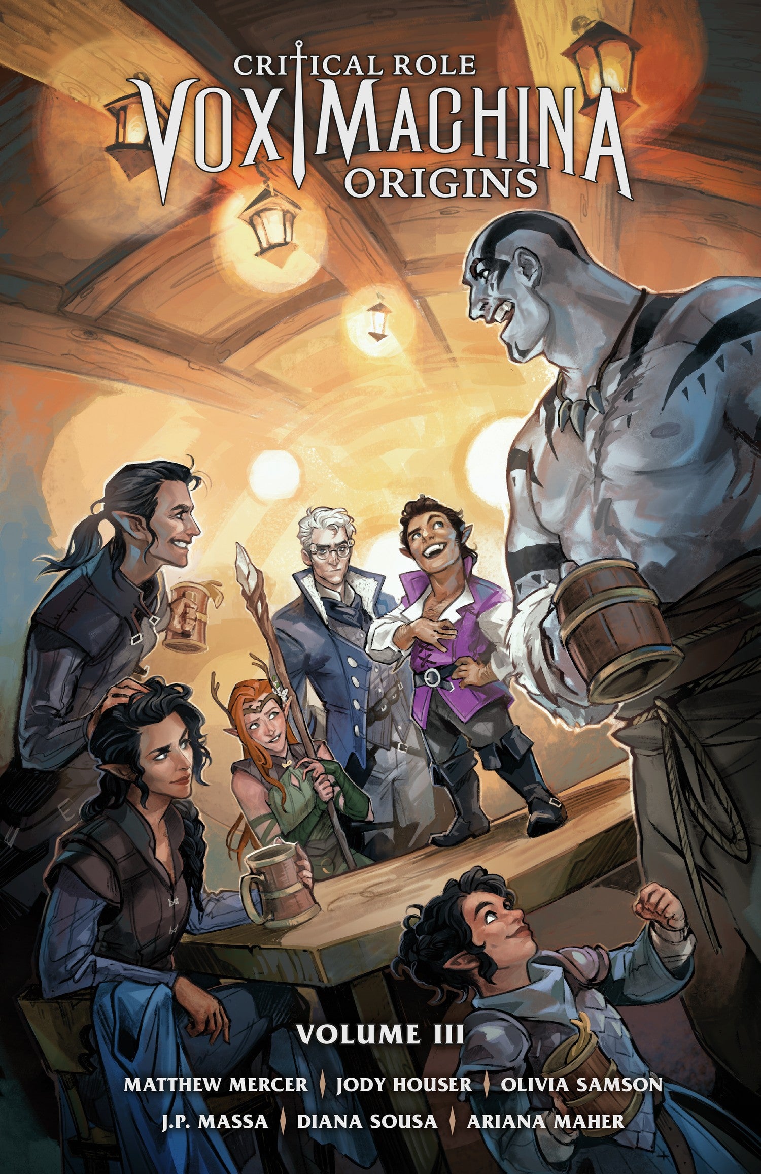 Critical Role: Vox Machina Origins Volume III — manga cover