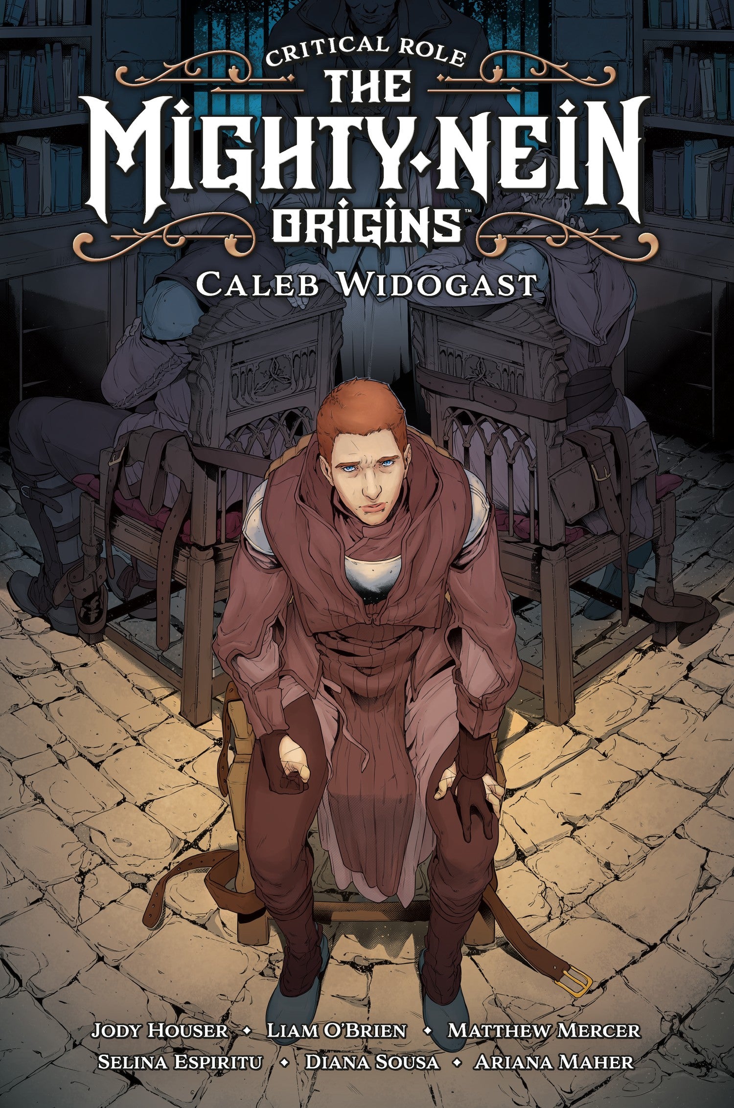 Critical Role: Mighty Nein Origins - Caleb Widogast — manga cover