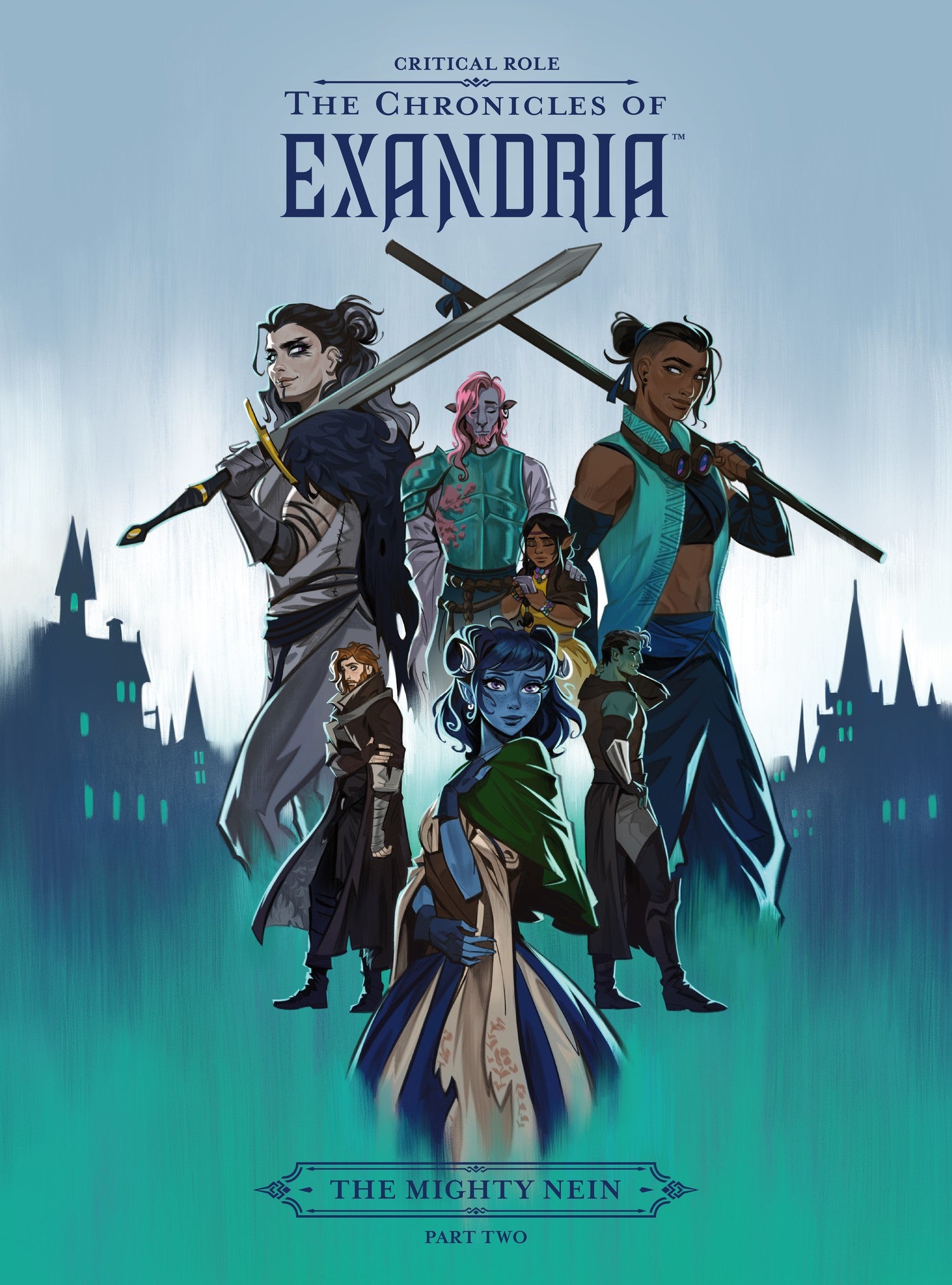 Critical Role: The Chronicles of Exandria - The Mighty Nein Part Two — manga cover