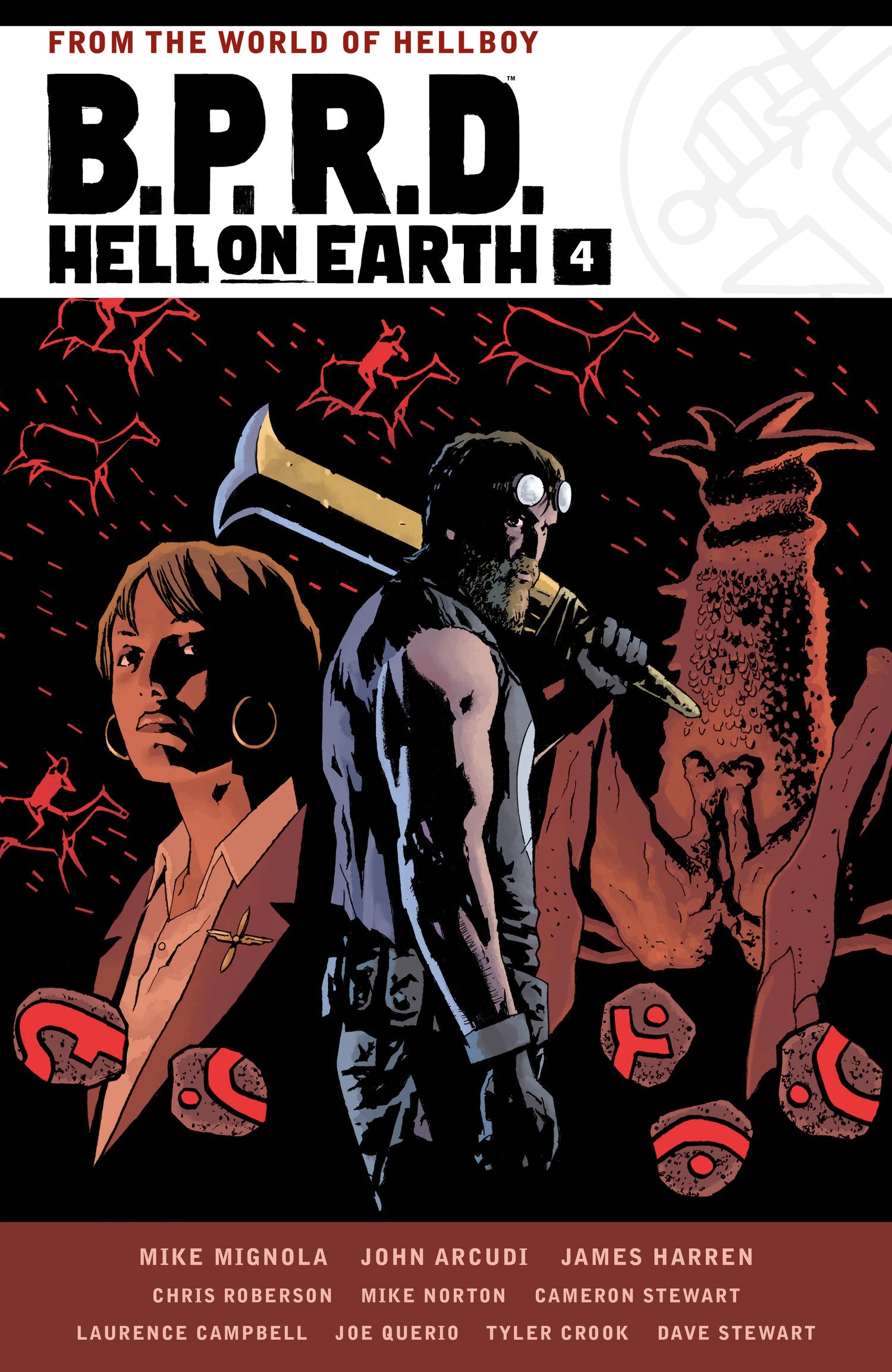 B.P.R.D. Hell on Earth Volume 4 — manga cover
