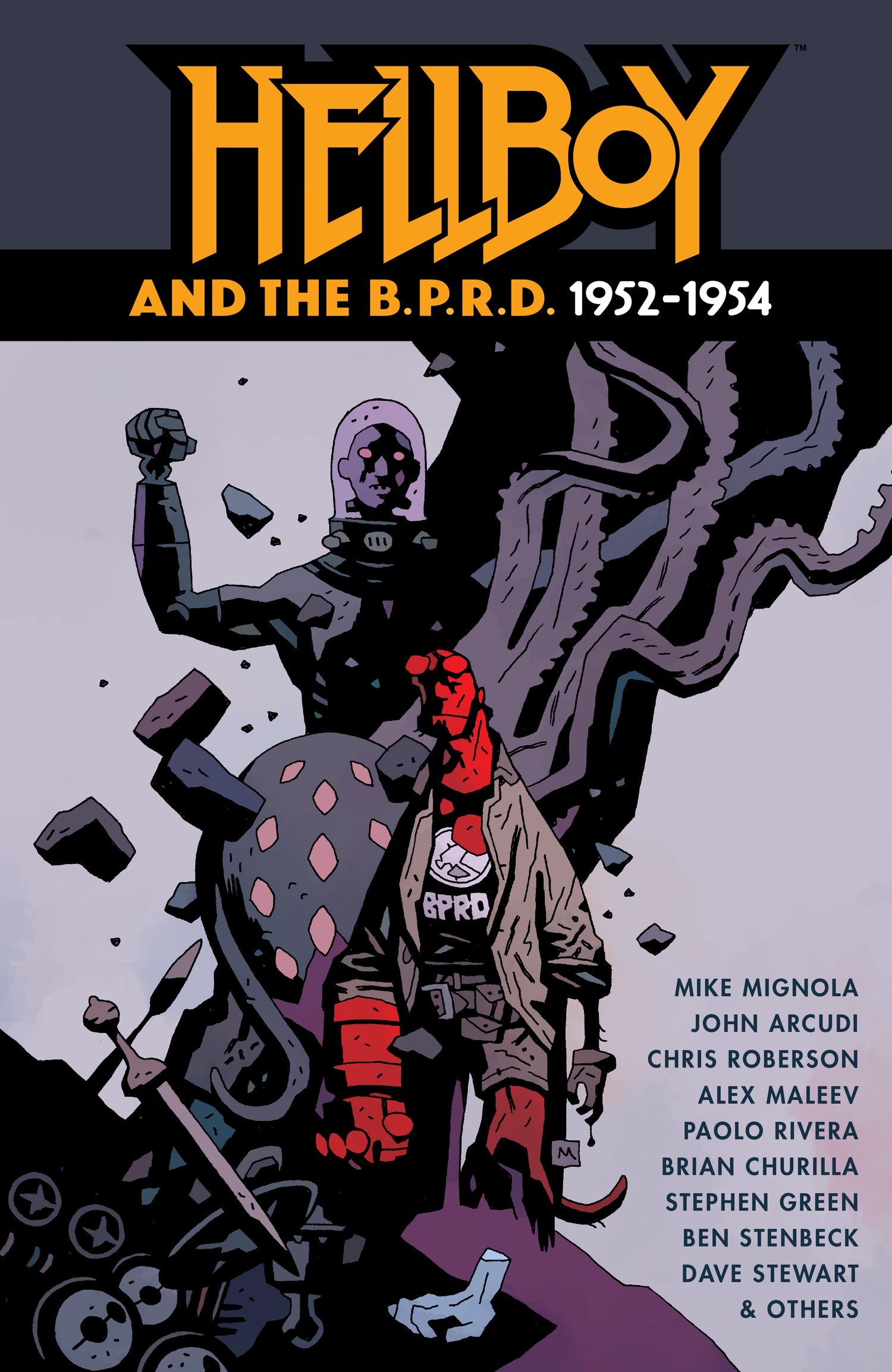 Hellboy and the B.P.R.D.: 1952-1954 — manga cover