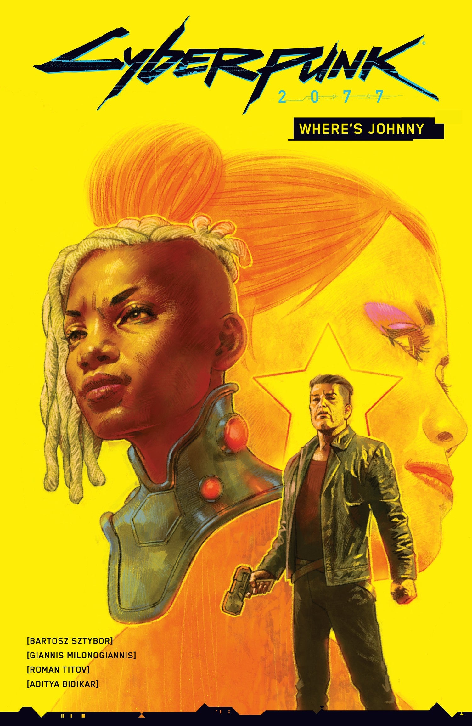 Cyberpunk 2077: Where's Johnny — manga cover