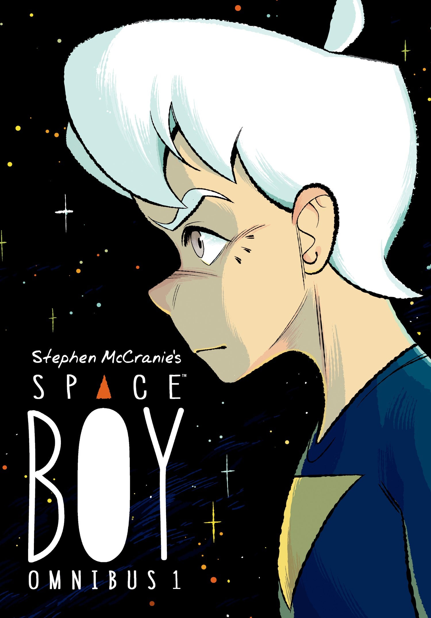 Stephen McCranie's Space Boy Omnibus Volume 1 — manga cover