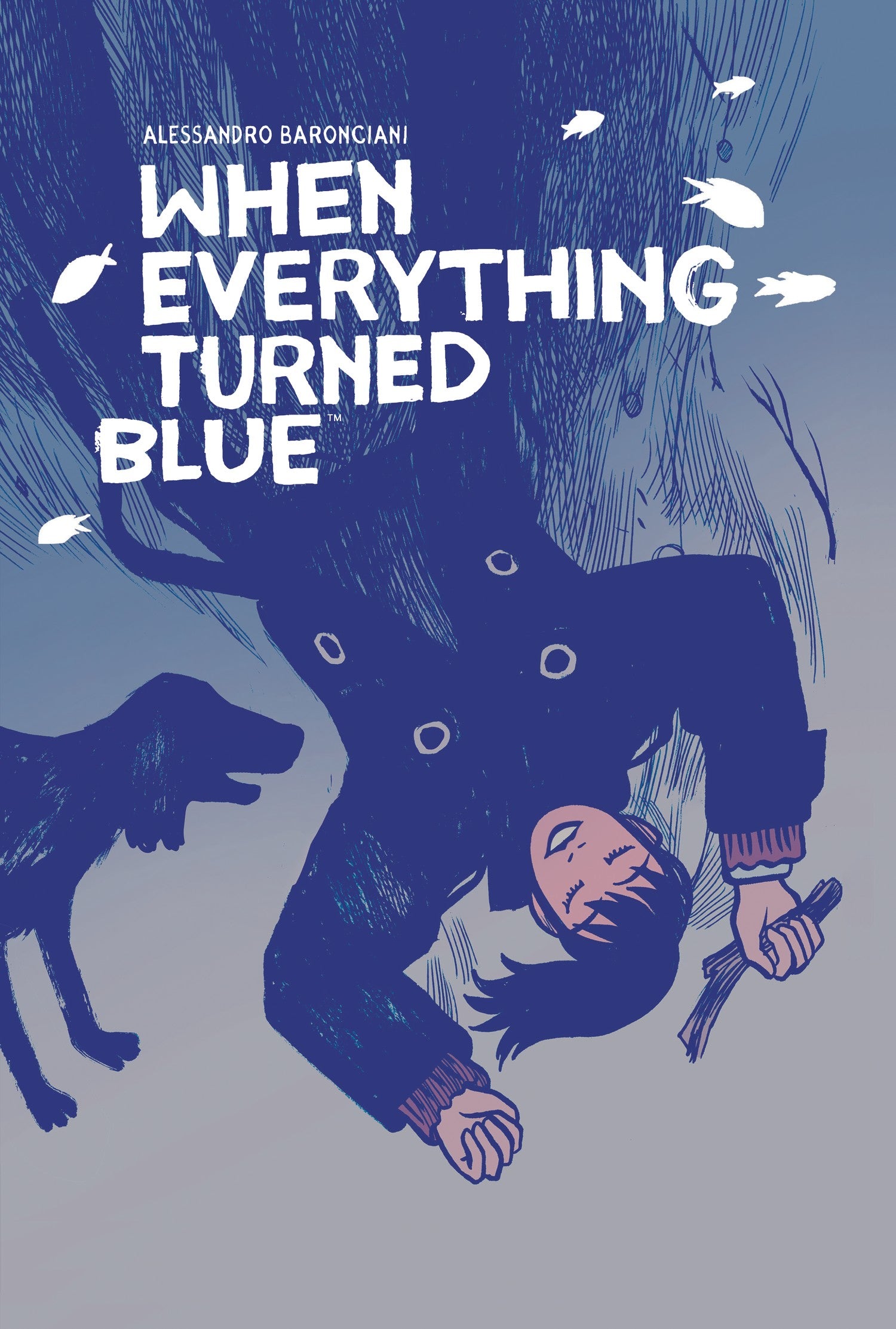 When Everything Turned Blue — manga cover
